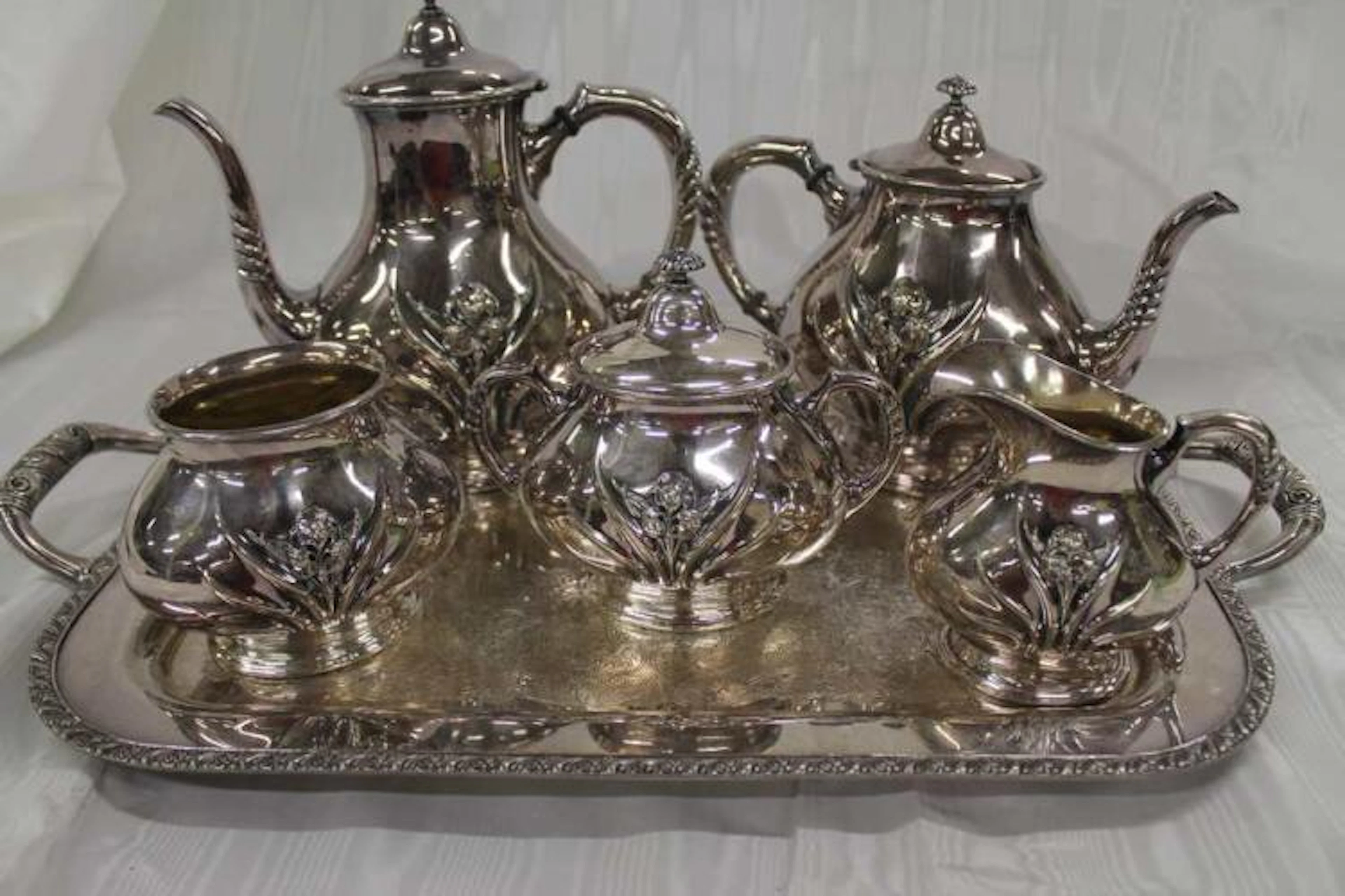 Vintage Wallace Coffee Tea Set