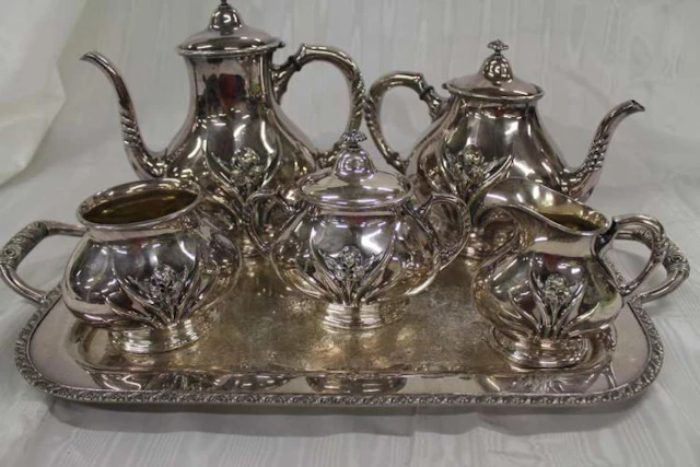 Vintage Wallace Coffee Tea Set