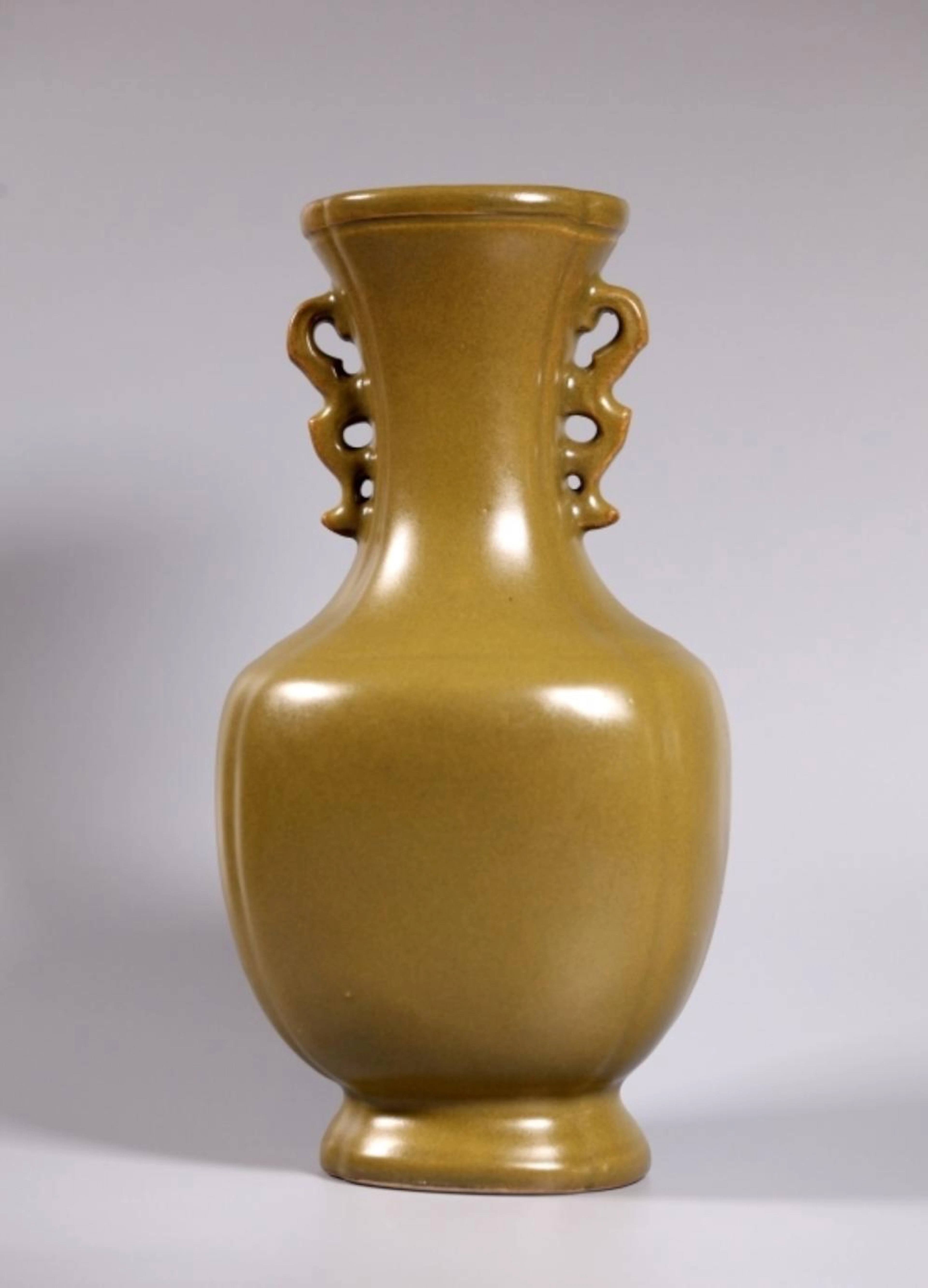 Vermeer Collection Chinese Teadust Porcelain Vase