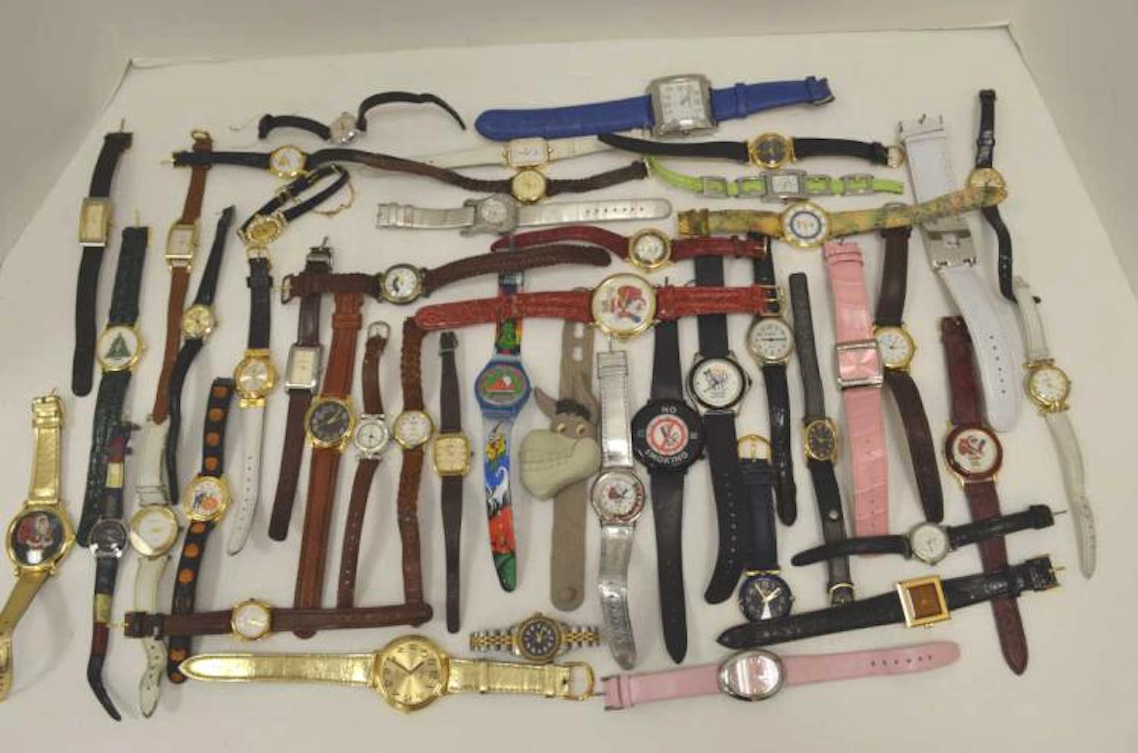 Huge lot of wrist watches