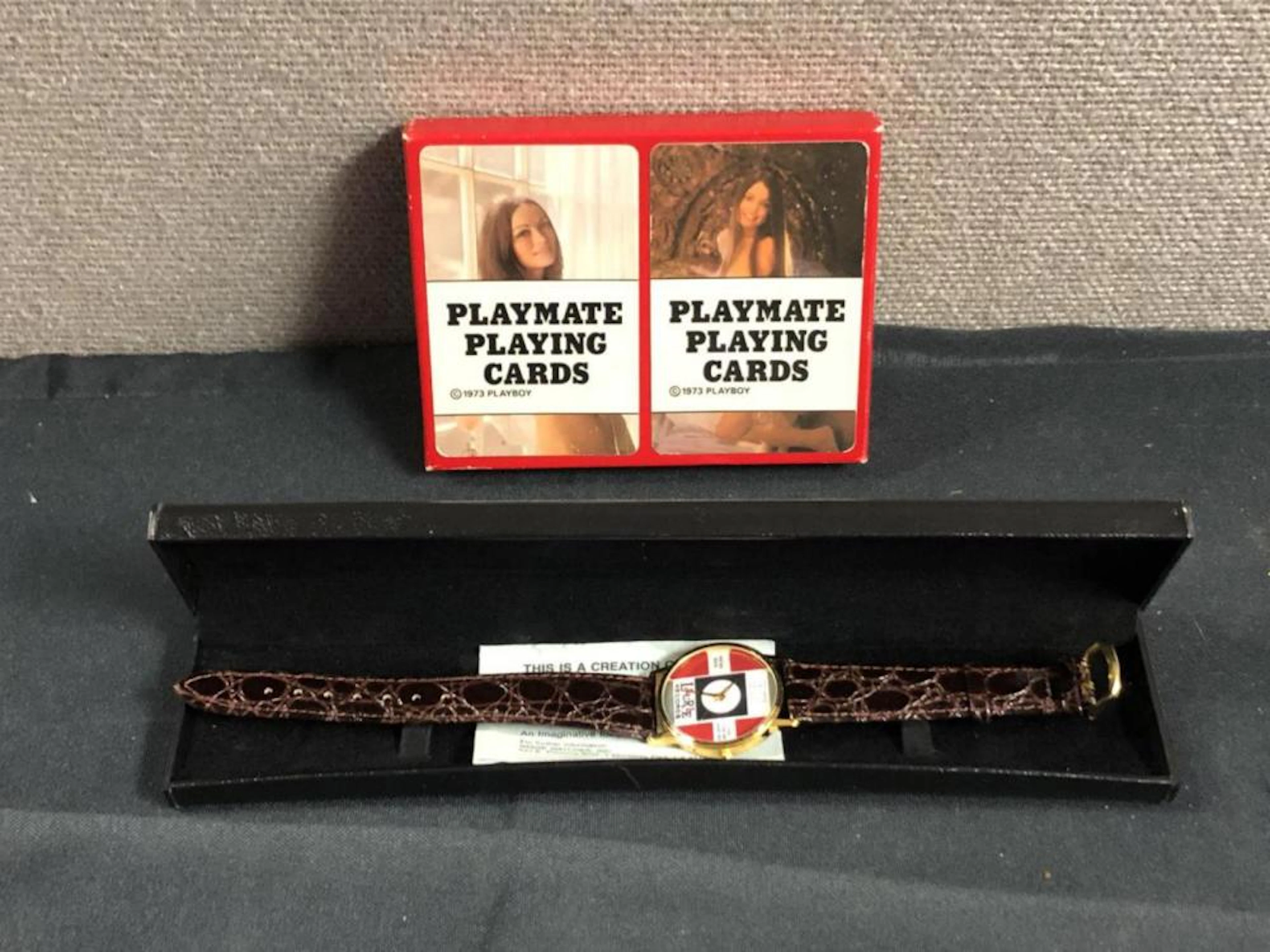 Playboy Deck of Cards & Laurie Records Image Watch