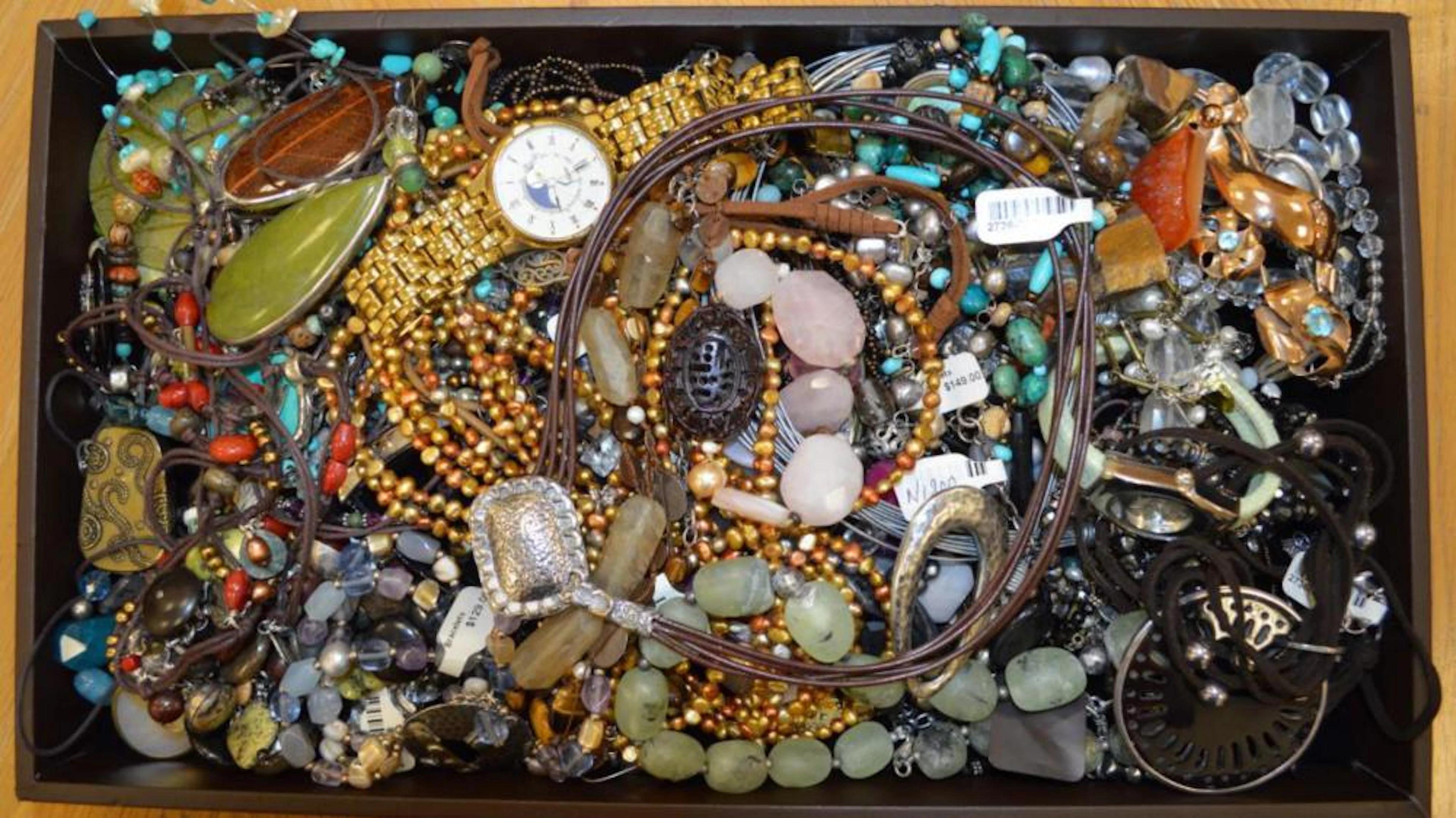 Large lot of costume jewelry and Silpada Jewelry