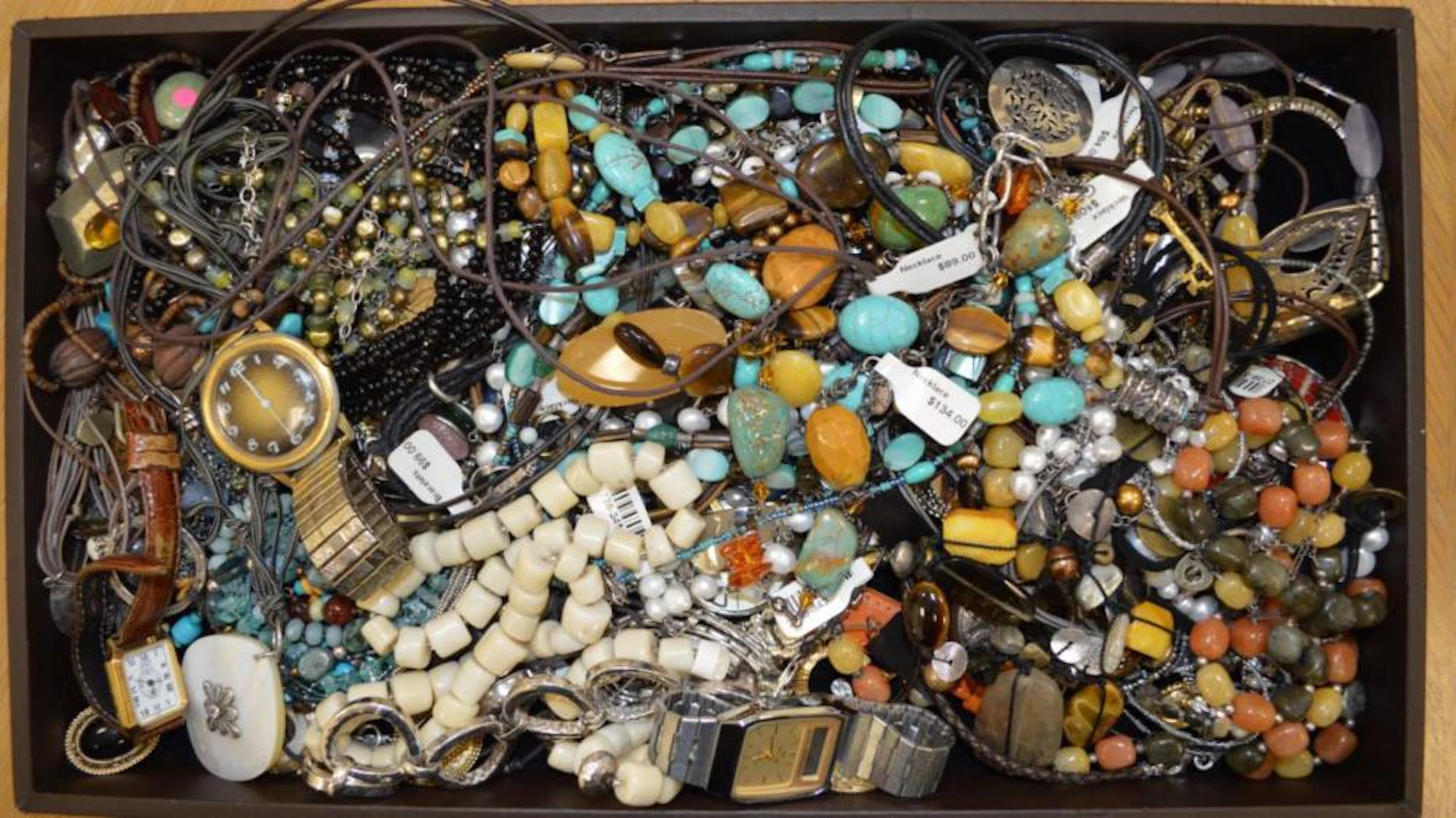 Large lot of costume jewelry and Silpada Jewelry