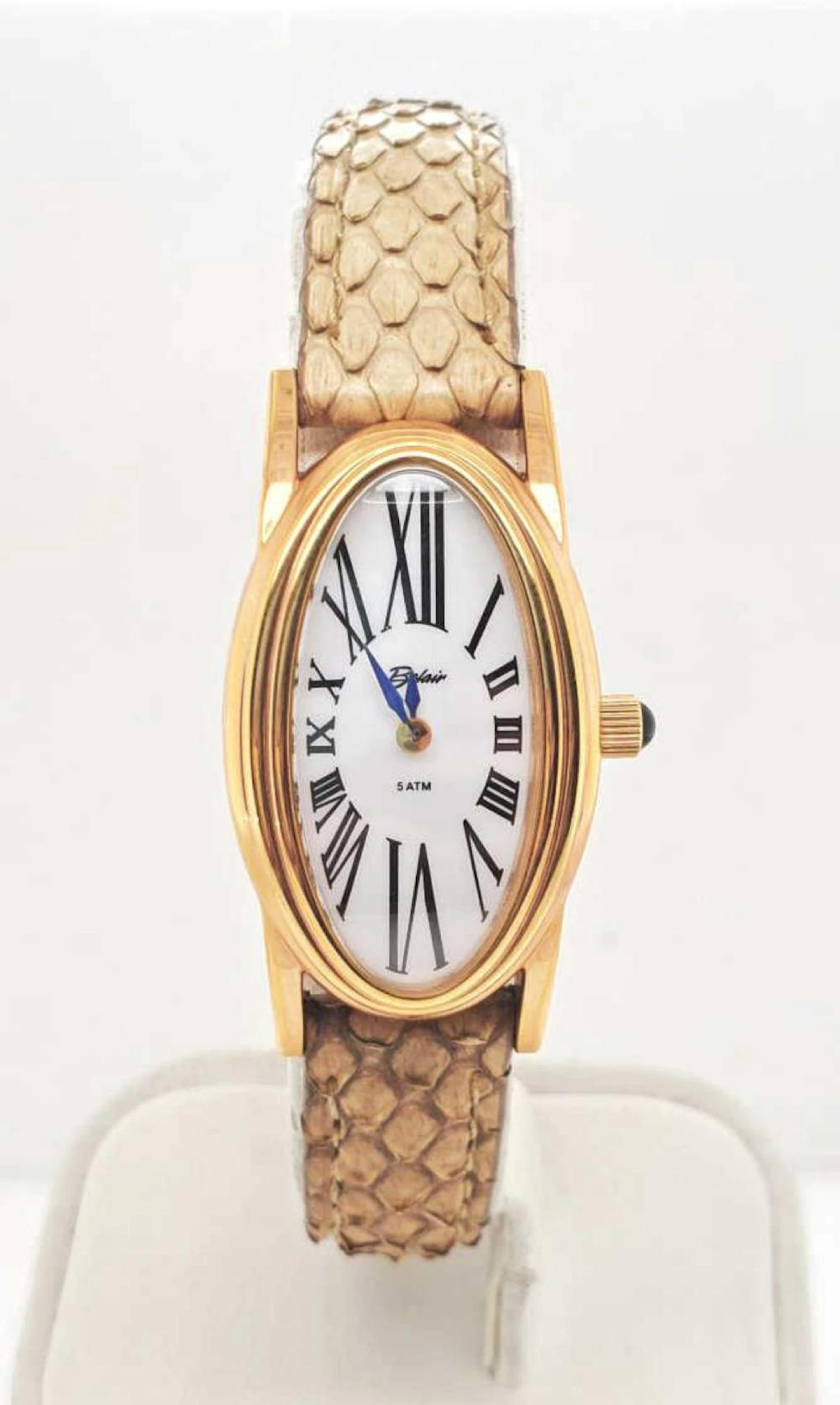 Ladies rose toned stainless Belair watch