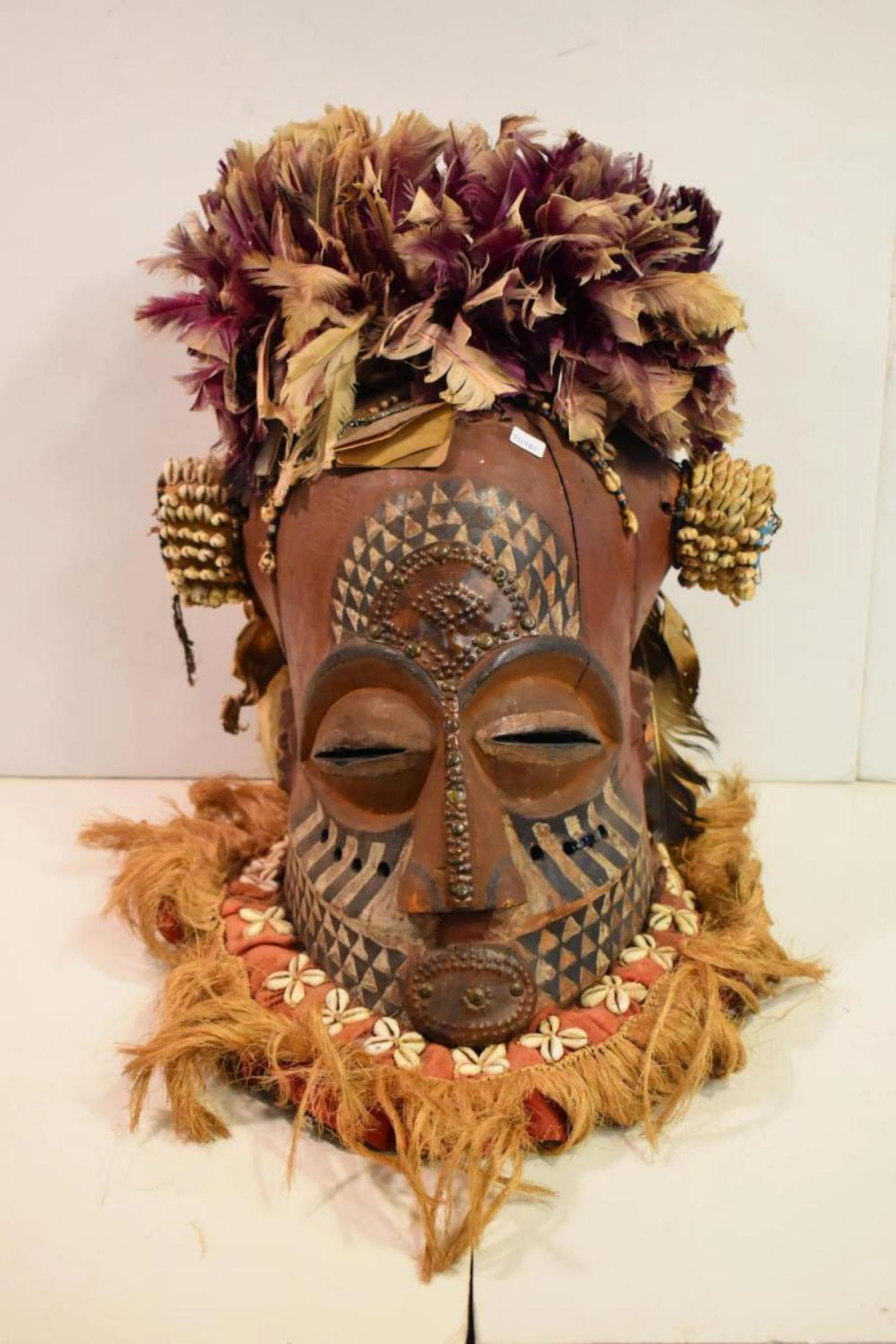 Vintage Kuba Nupa Mask