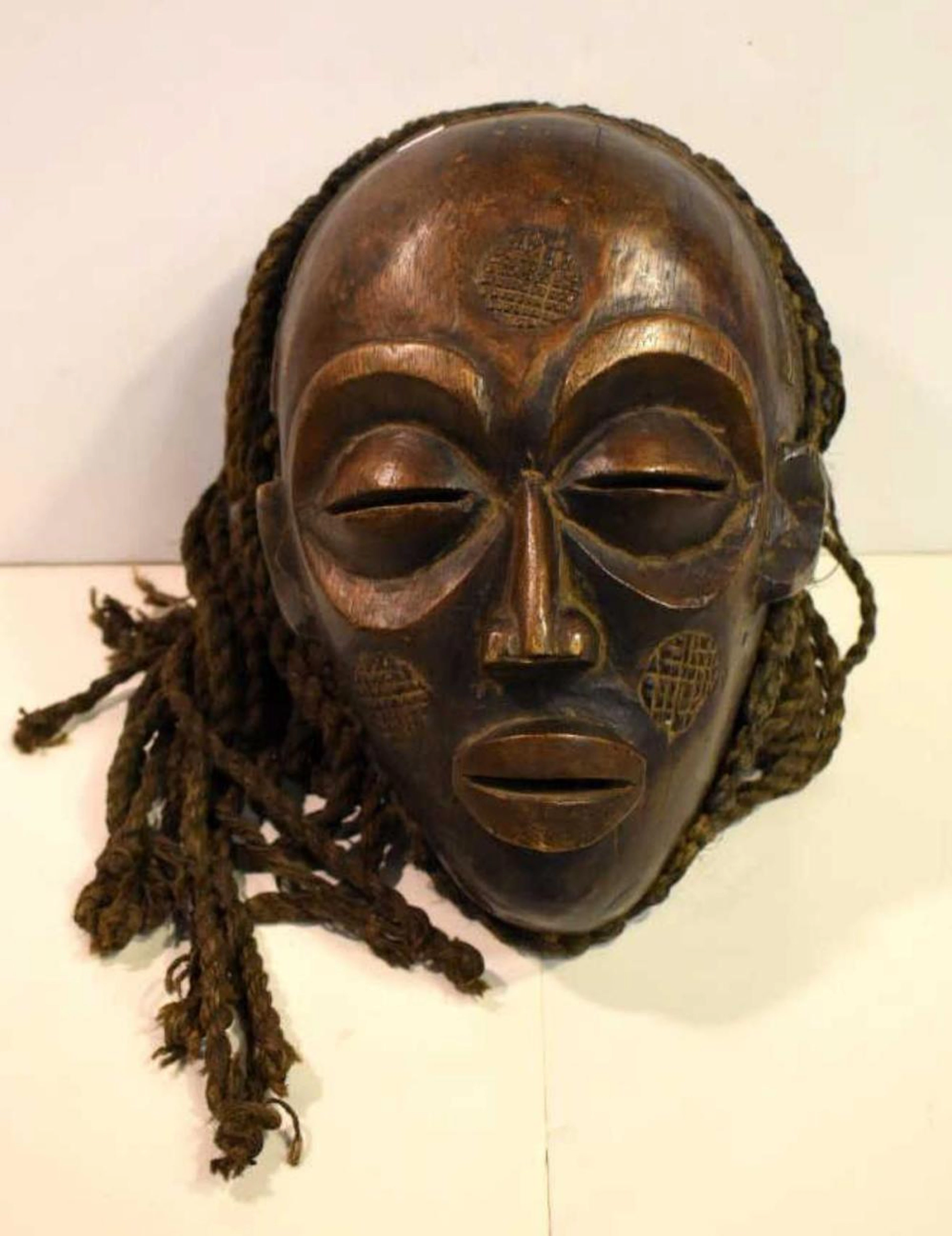 Vintage Kuba Tribe Mask
