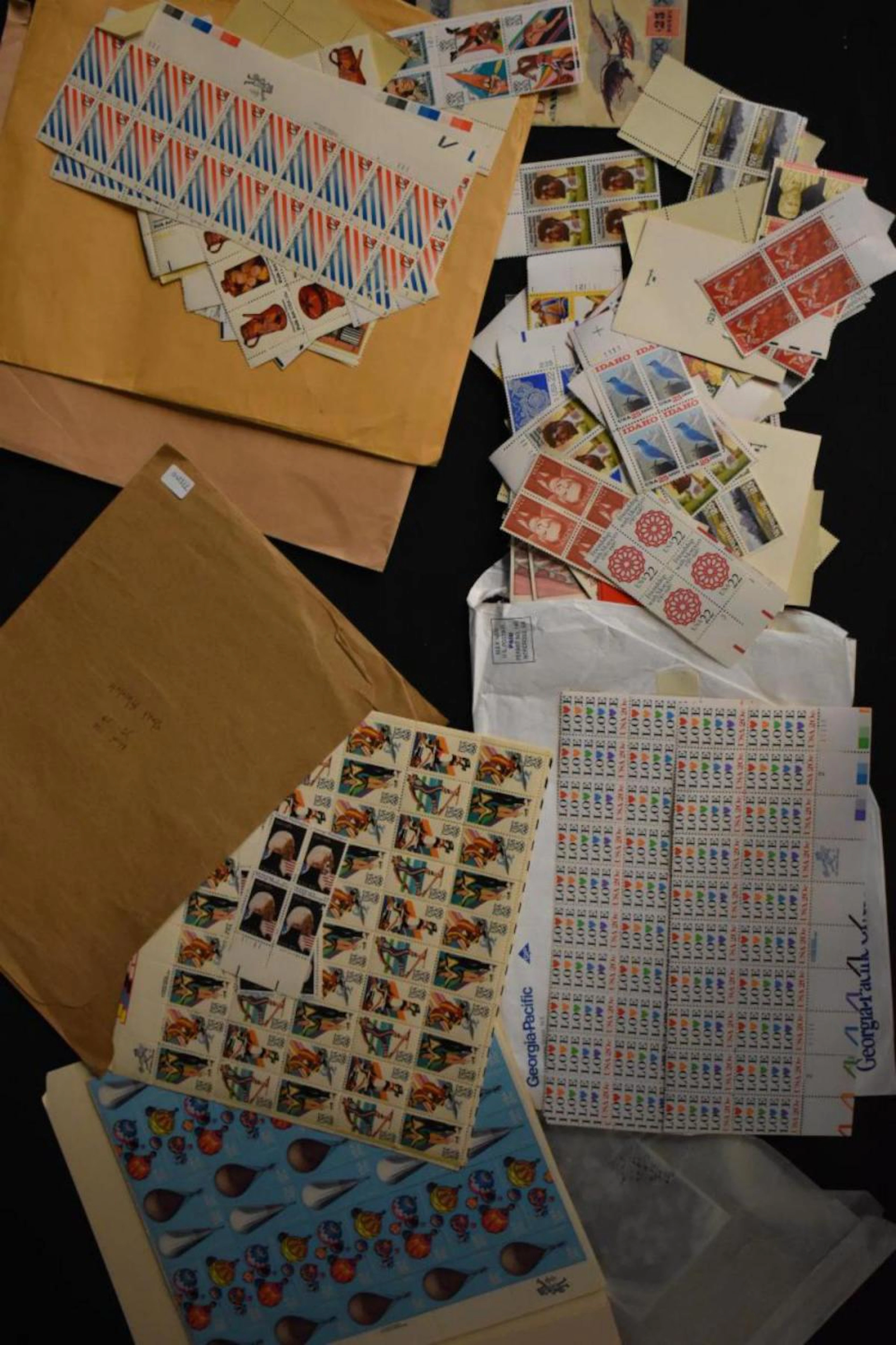 Group Of Assorted World Stamps