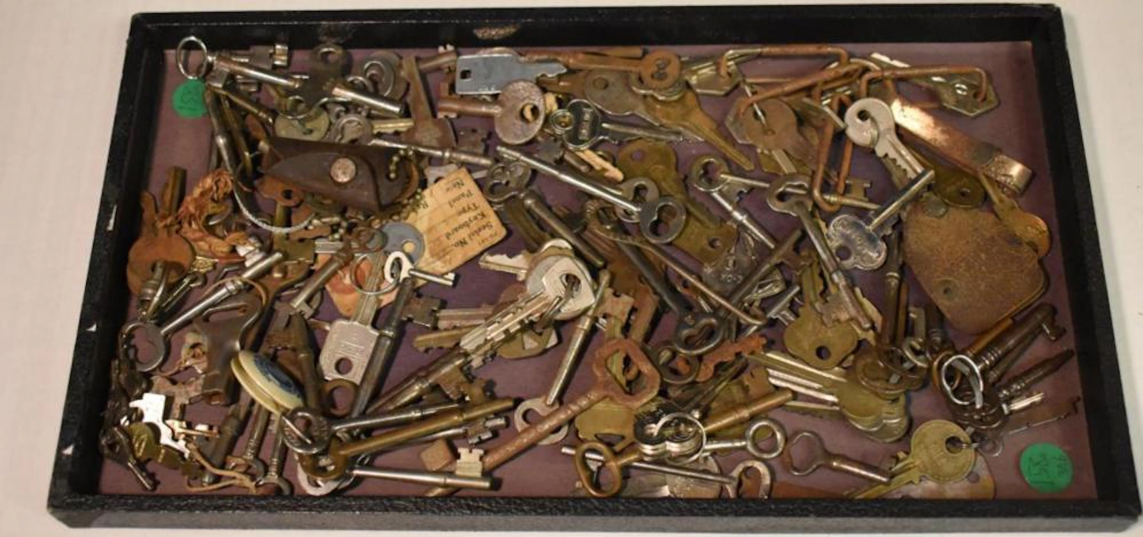 Large Lot of Skeleton Keys, Clock Keys, Lock Keys