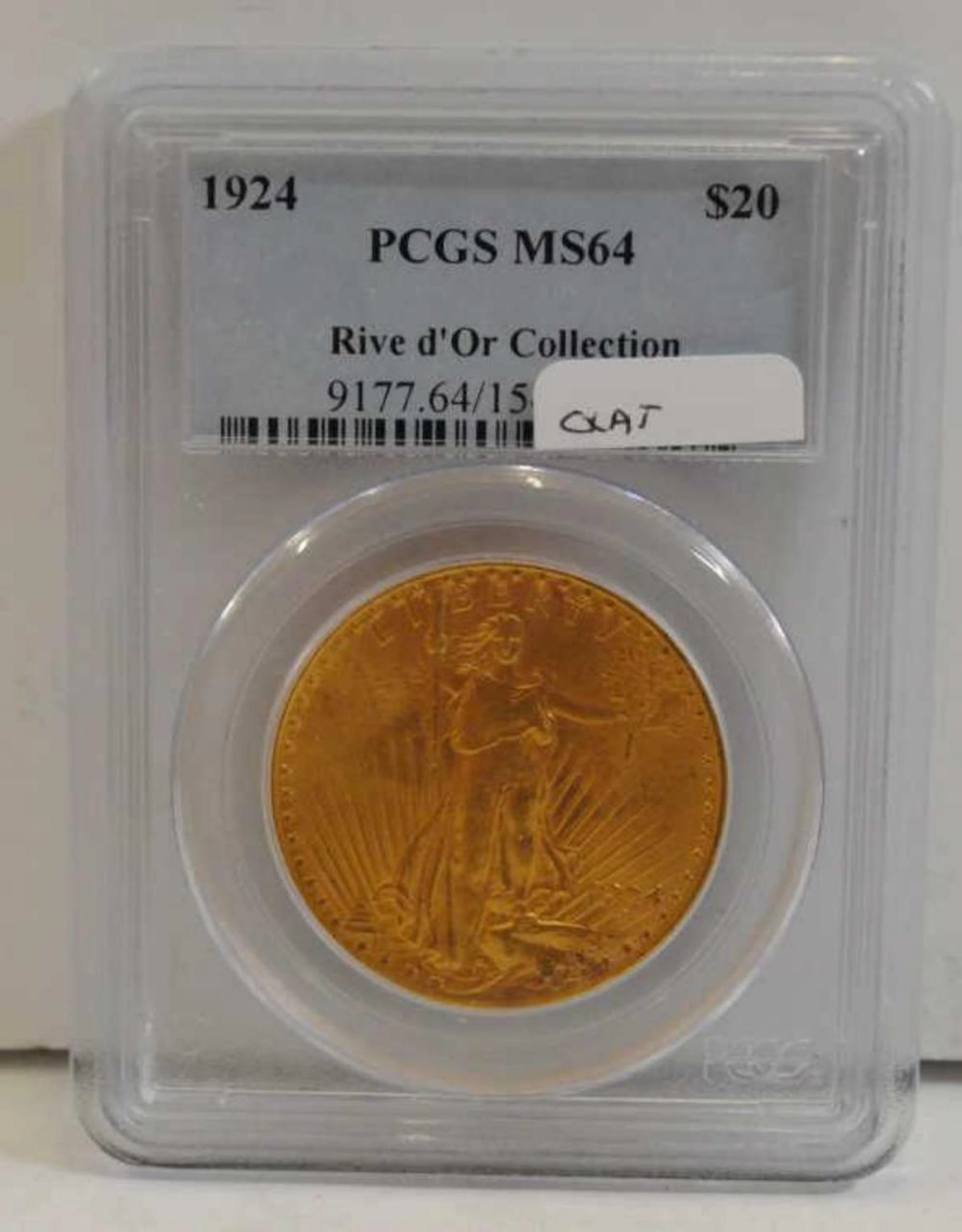 1924 $20.00 St. Gaudens PCGS MS64