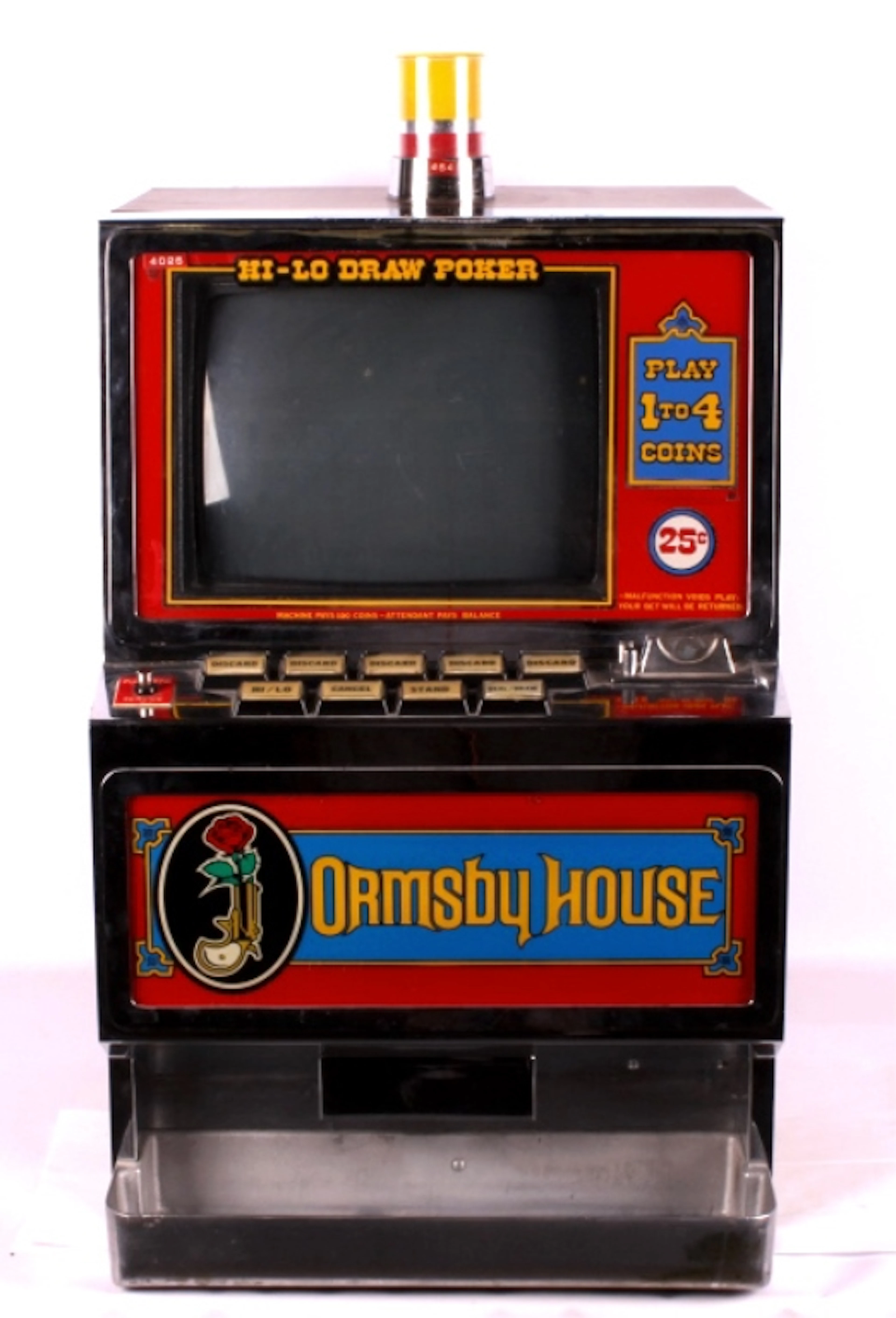 Video Poker Machine from Carson City Nevada