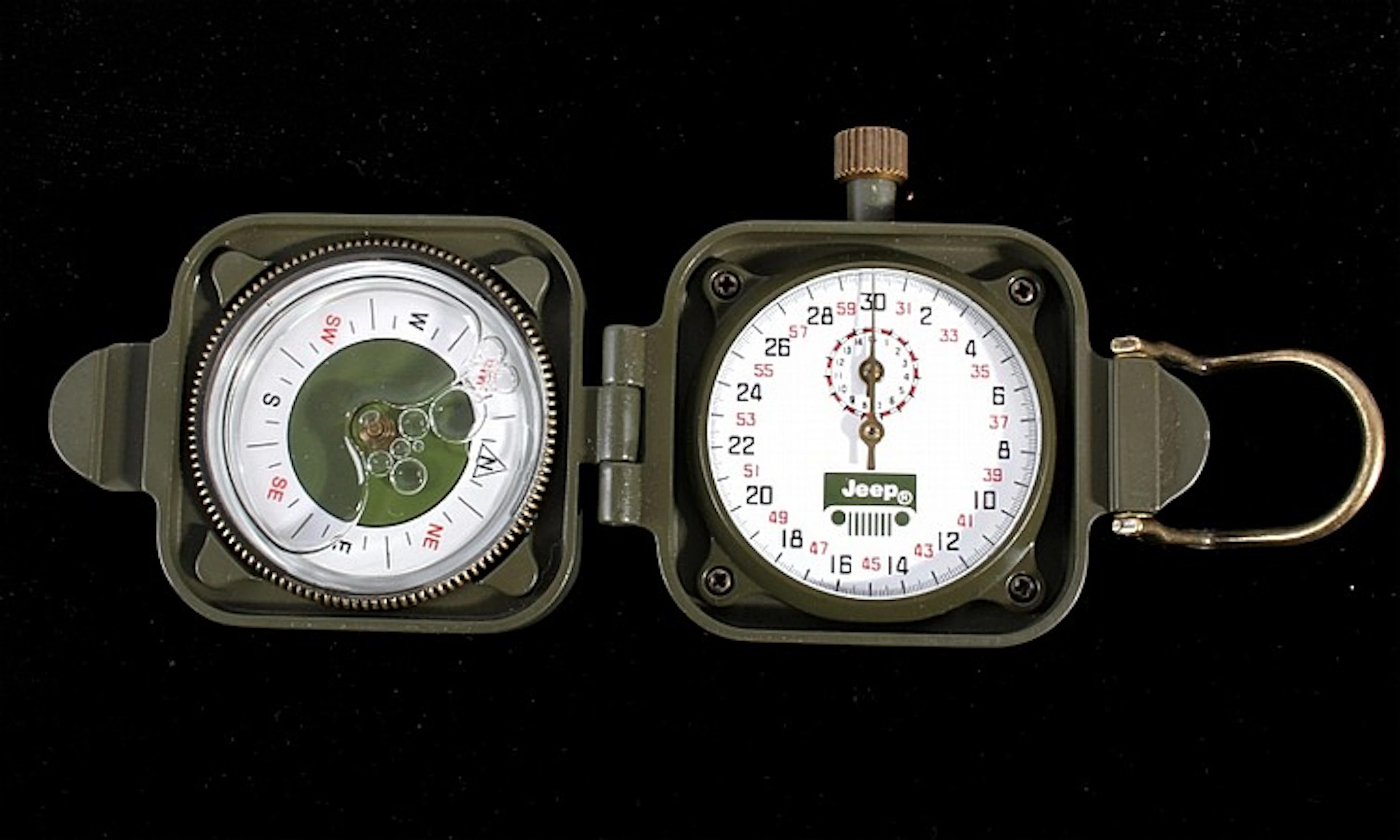 Jeep Vehicle Compass Stopwatch