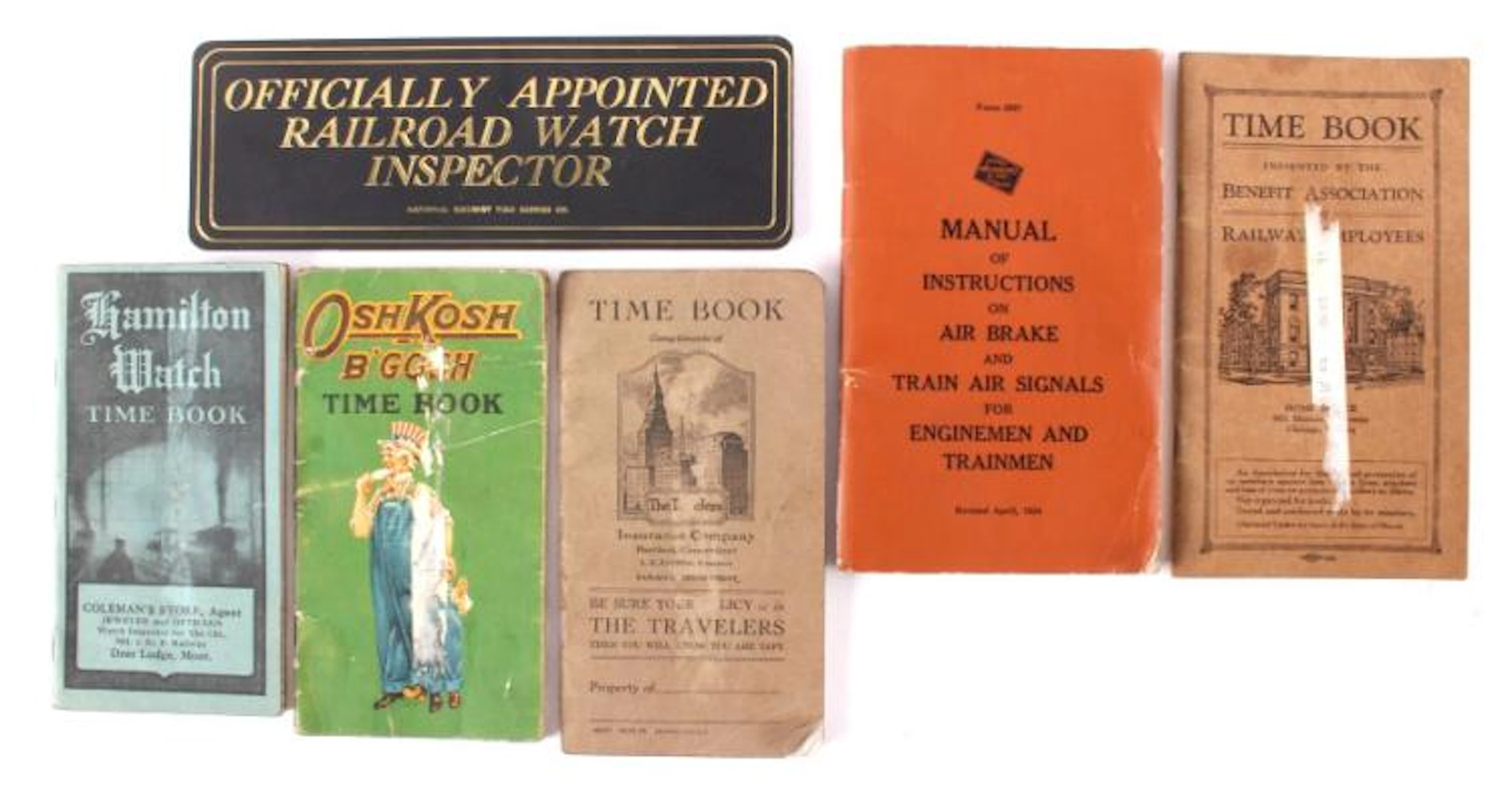 Montana Railroad Book and Sign Collection