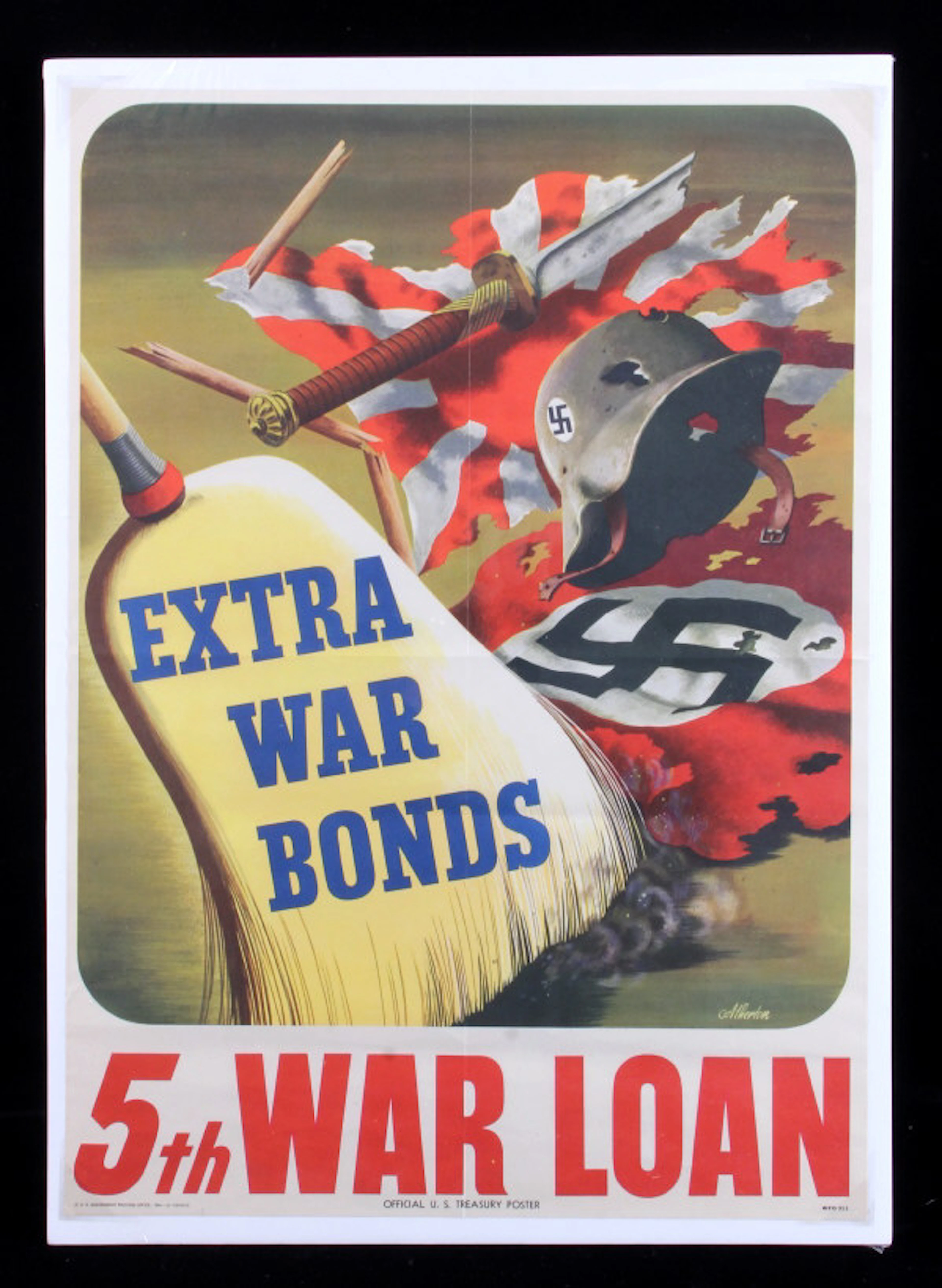 Original WWII War Bond Poster