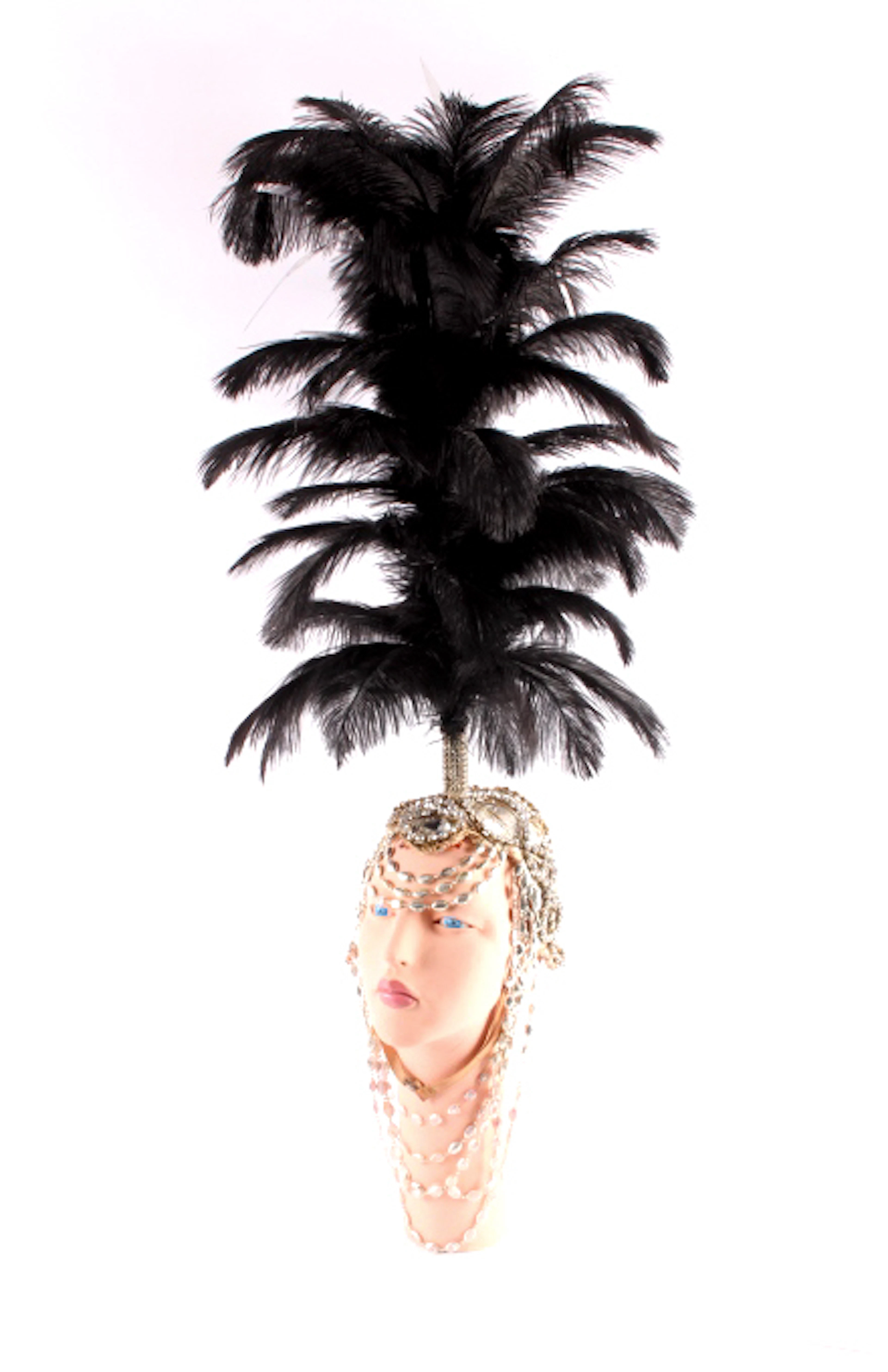 Original Las Vegas Showgirl Feather Headpiece
