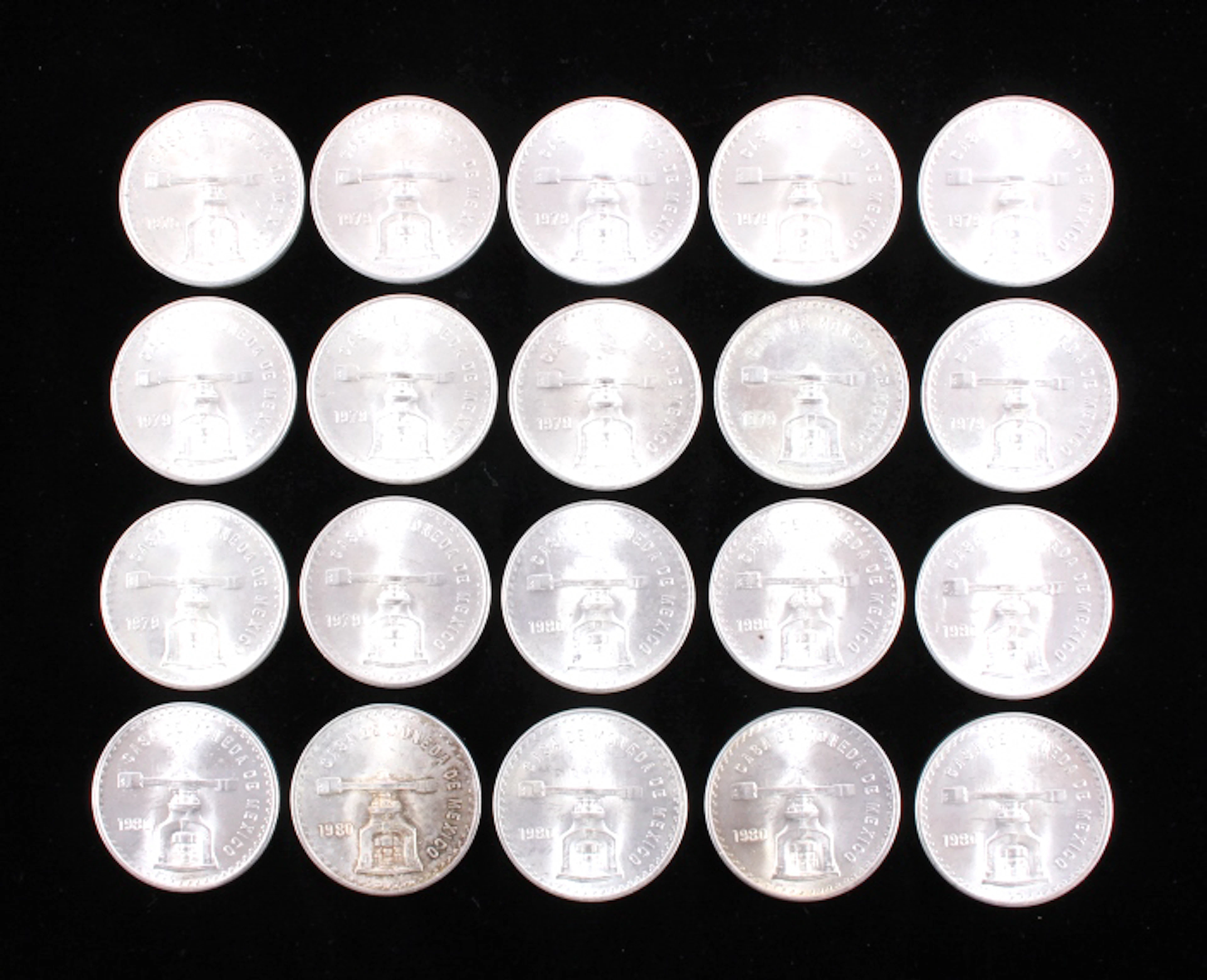 Mexico Sterling Silver Coin Collection