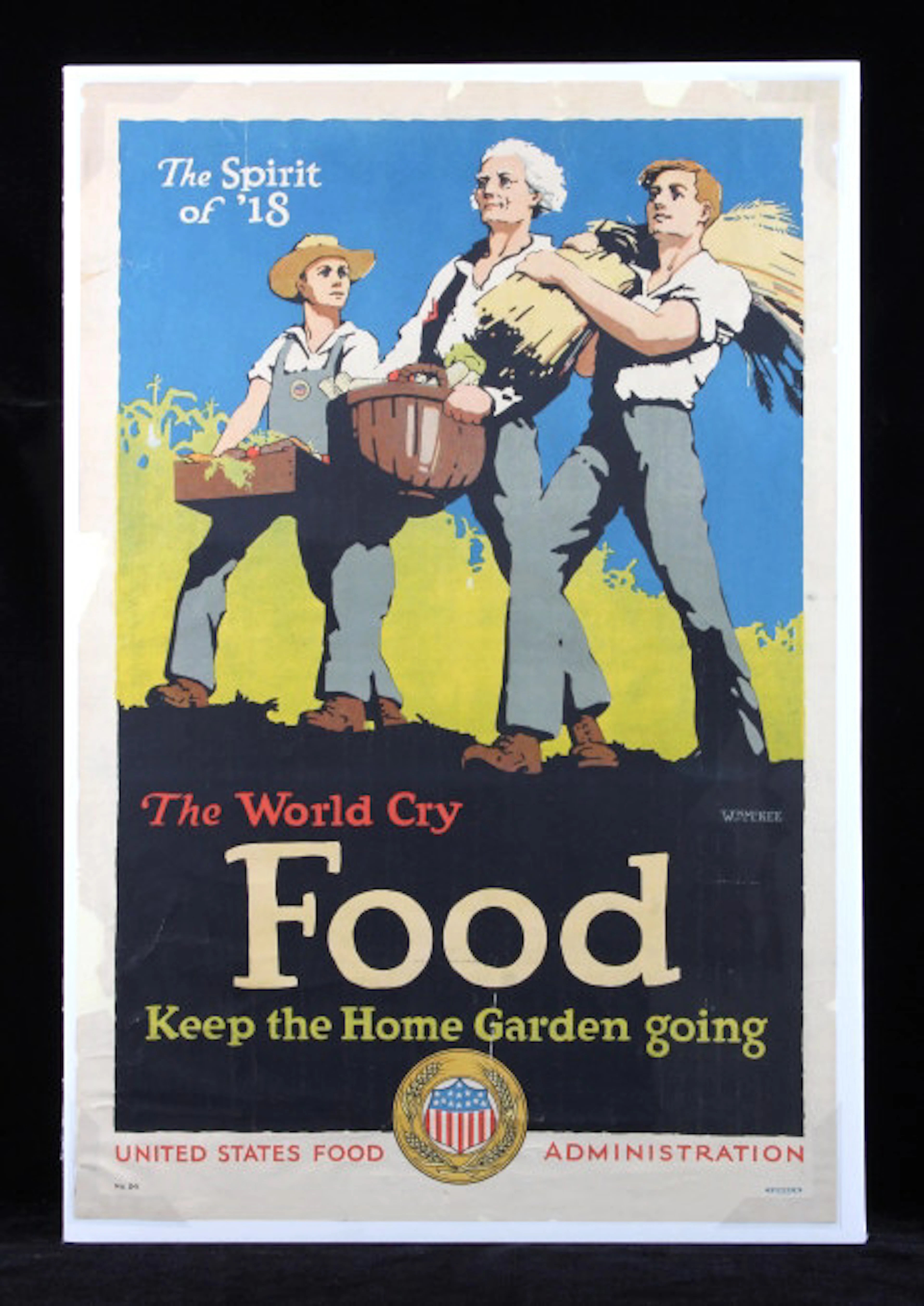 Original WWI U.S. Food Administration Poster