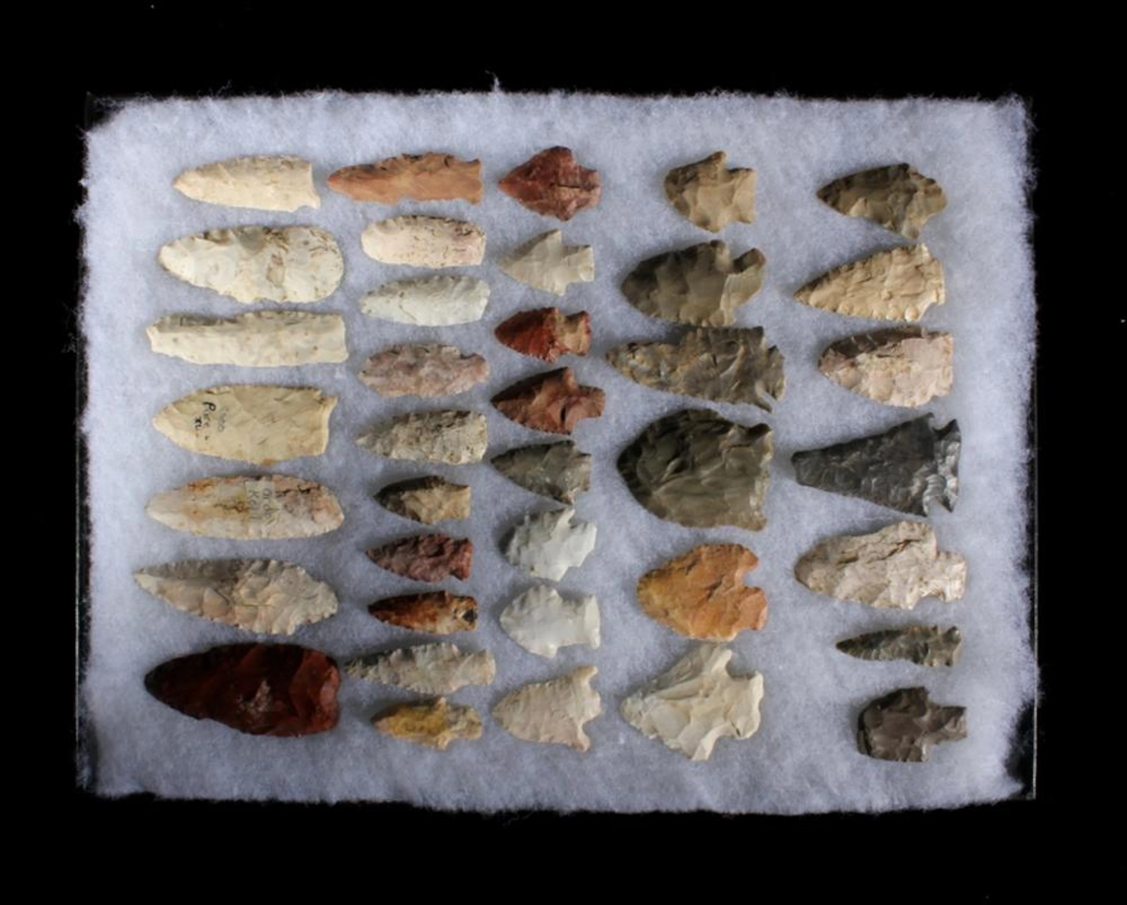 Pre-Historic Native American Spear & Lance Points