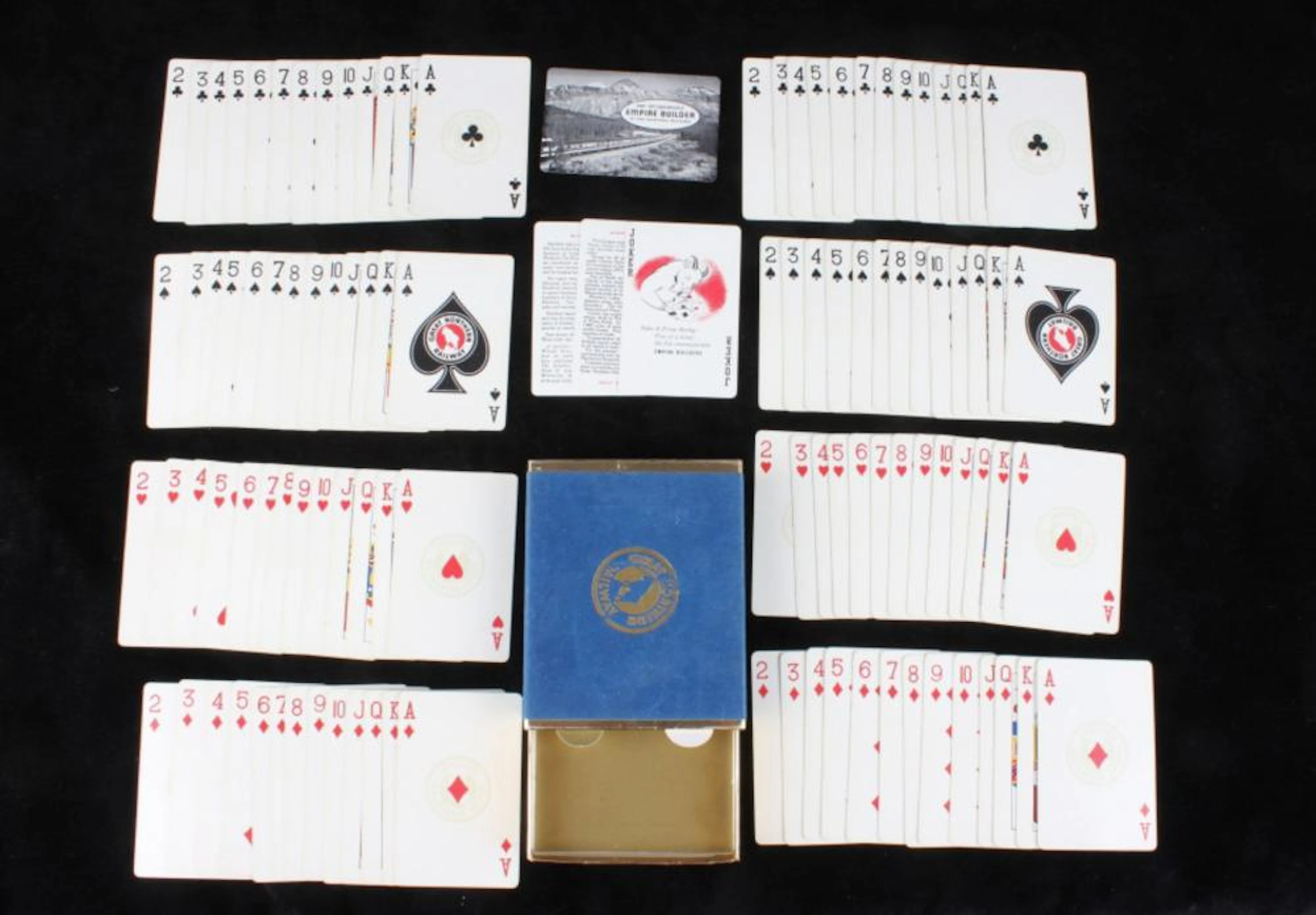 Winold Reiss Great Northern Railway Playing Cards