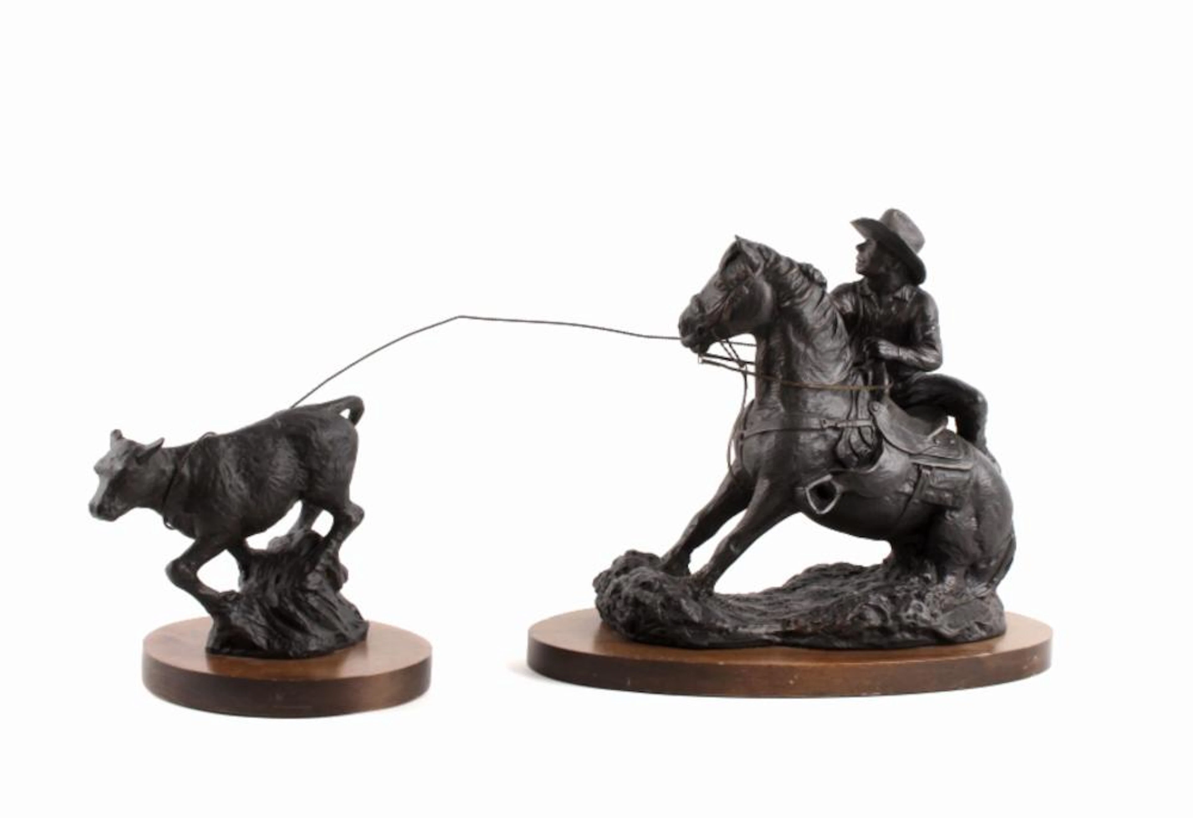 Terrence Patterson Cold Cast Bronze Sculpture '91