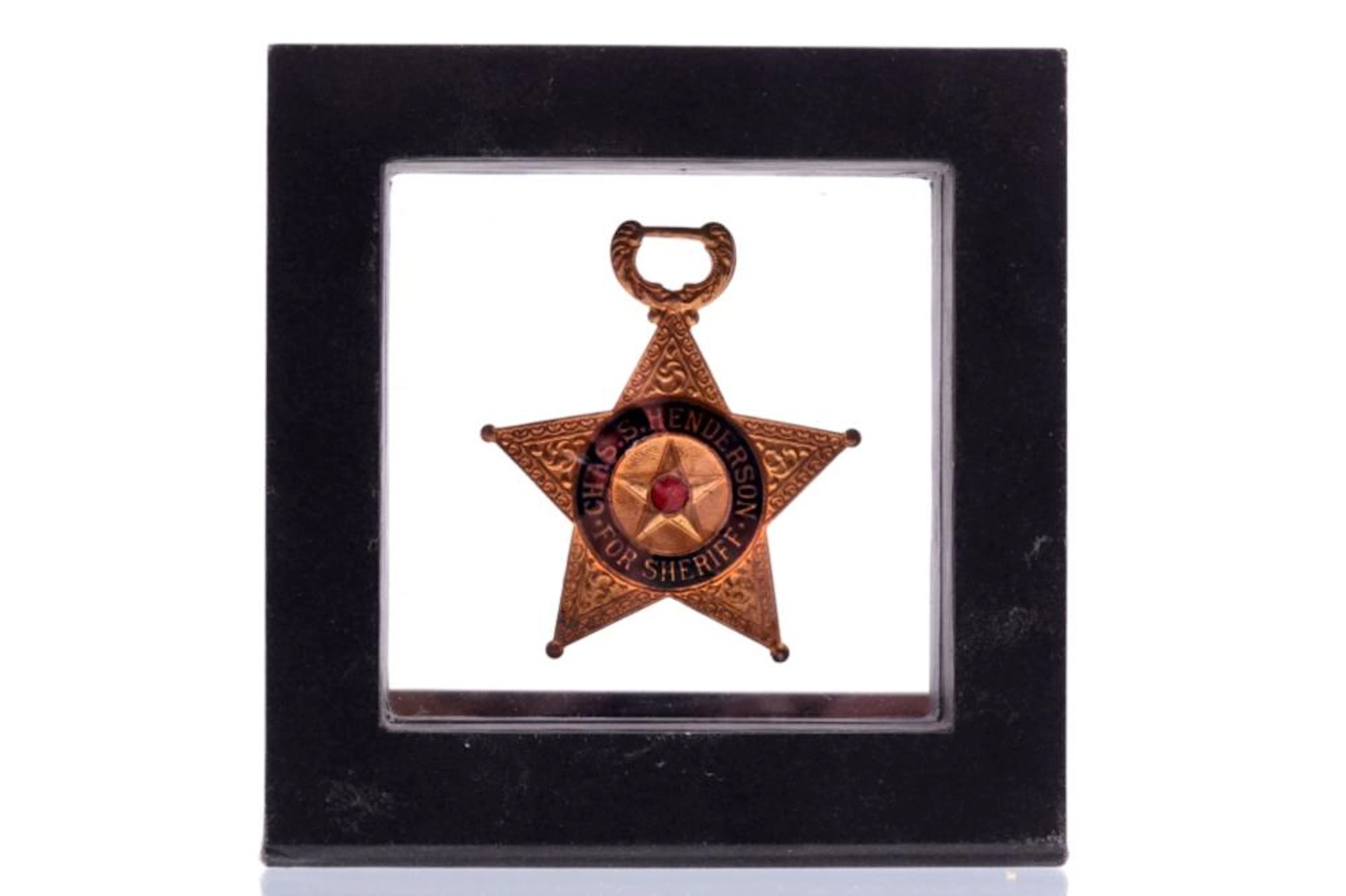 1908 Chas Henderson Montana Republican Nominee FOB
