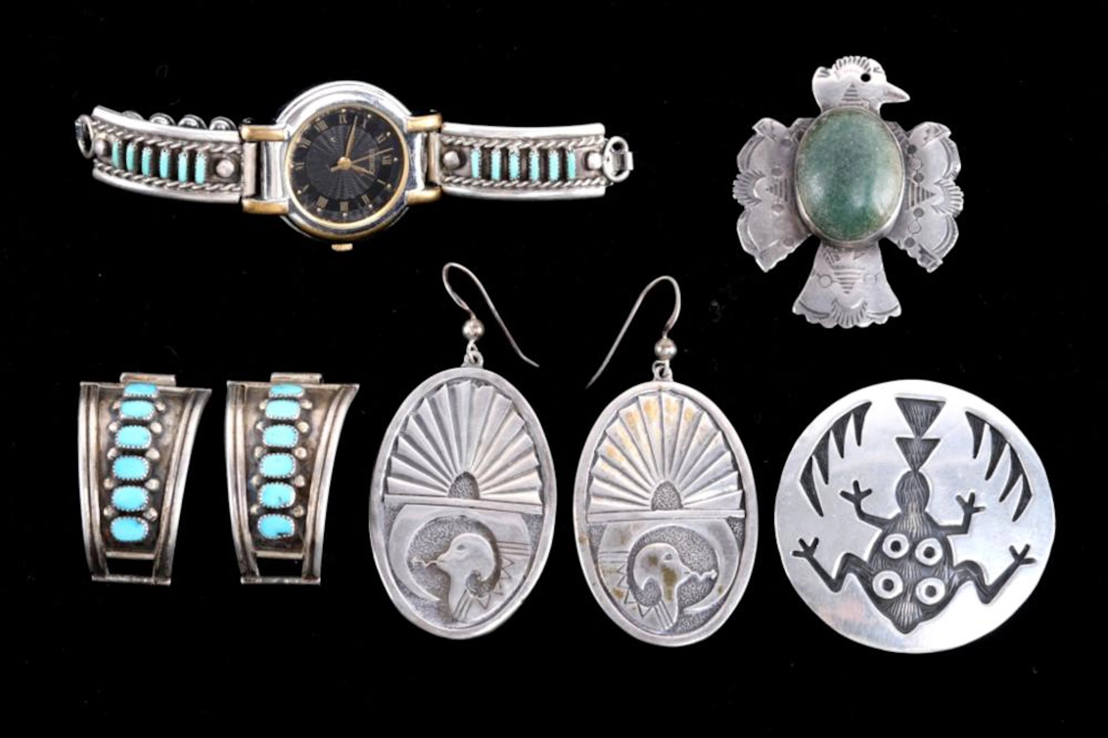 avajo & Zuni Old Pawn to Vintage Silver Pieces