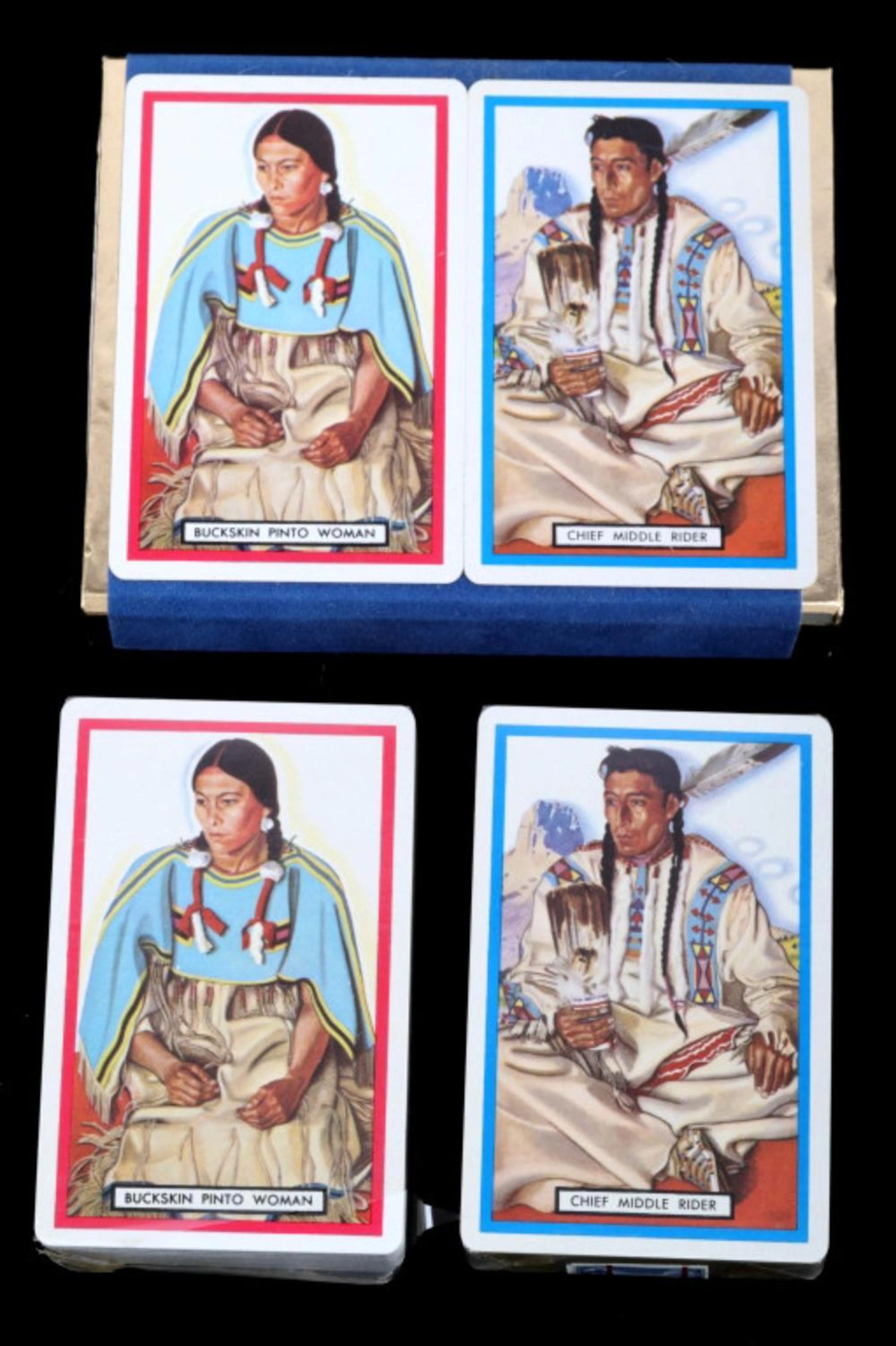 Great Northern R.R. Winold Reiss Playing Cards