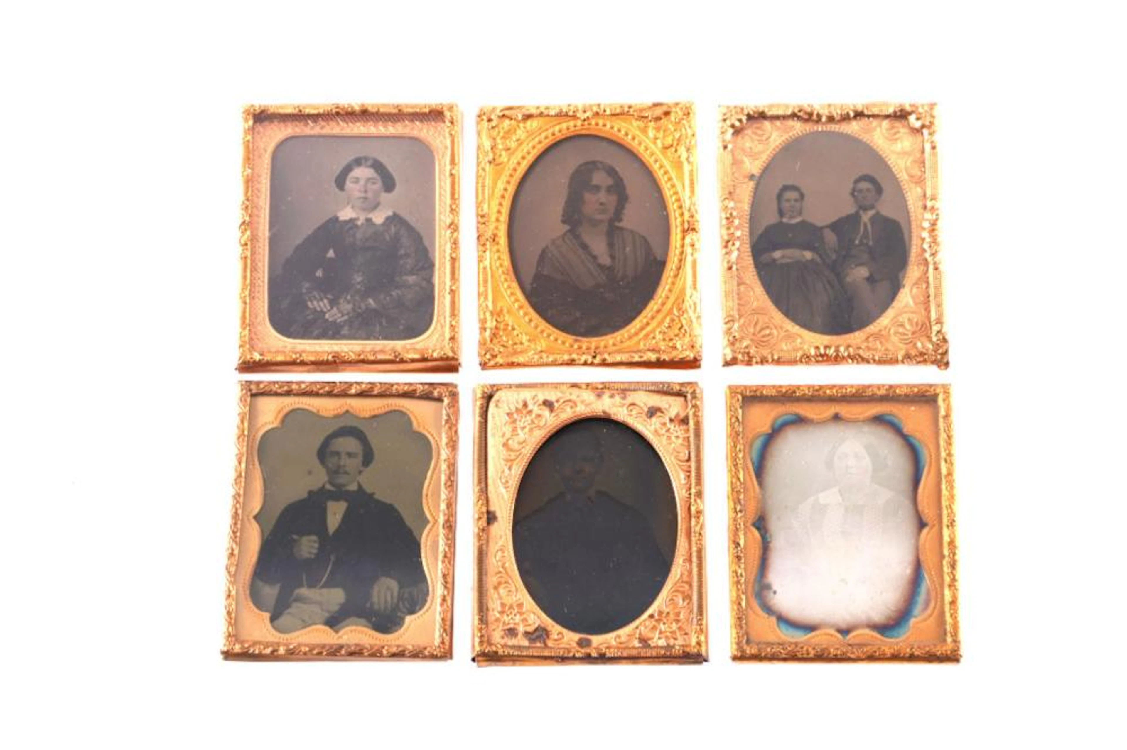 1860's Ambrotype & Daguerreotype Photographs