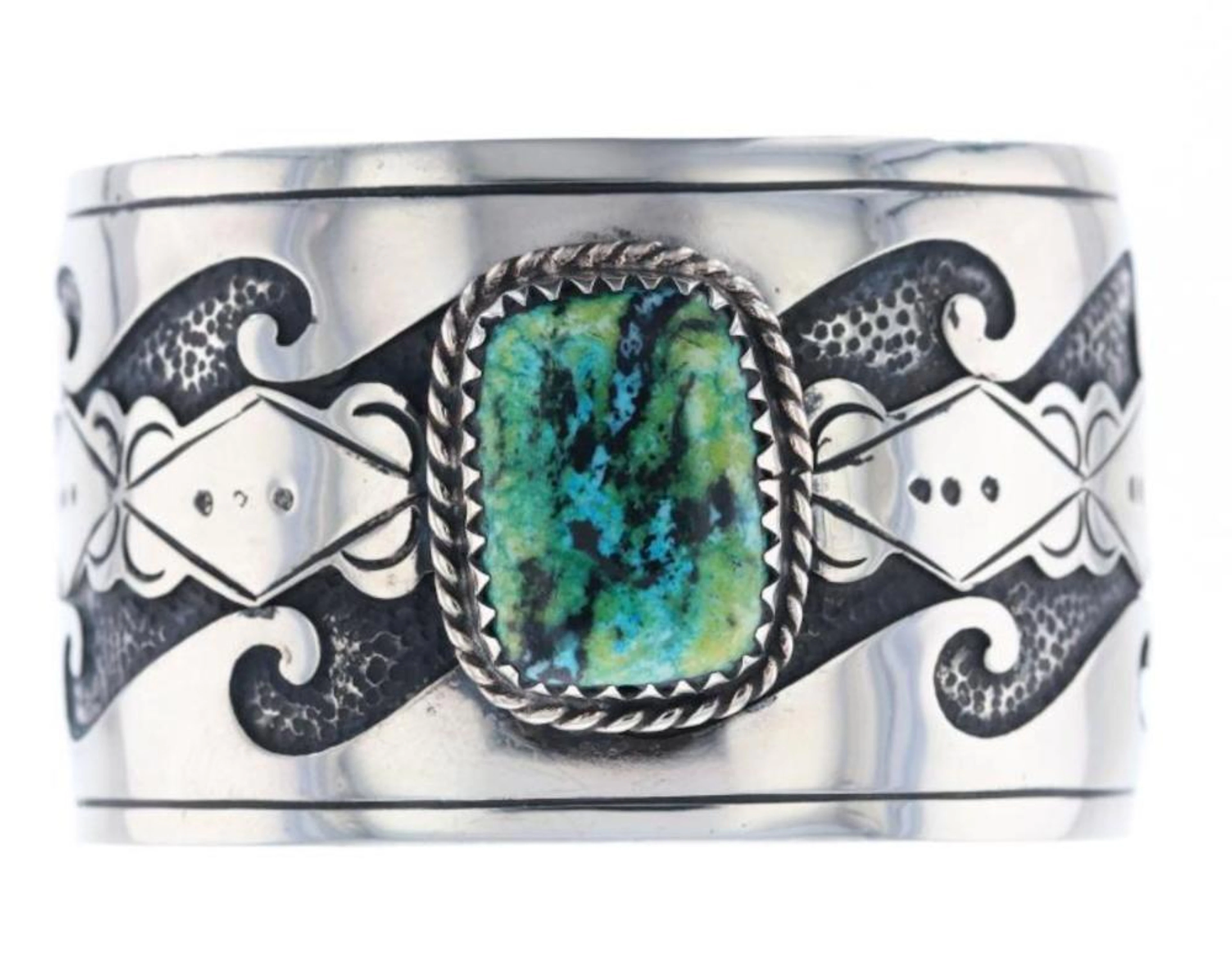 Armand American Horse Silver Chryscolla Bracelet