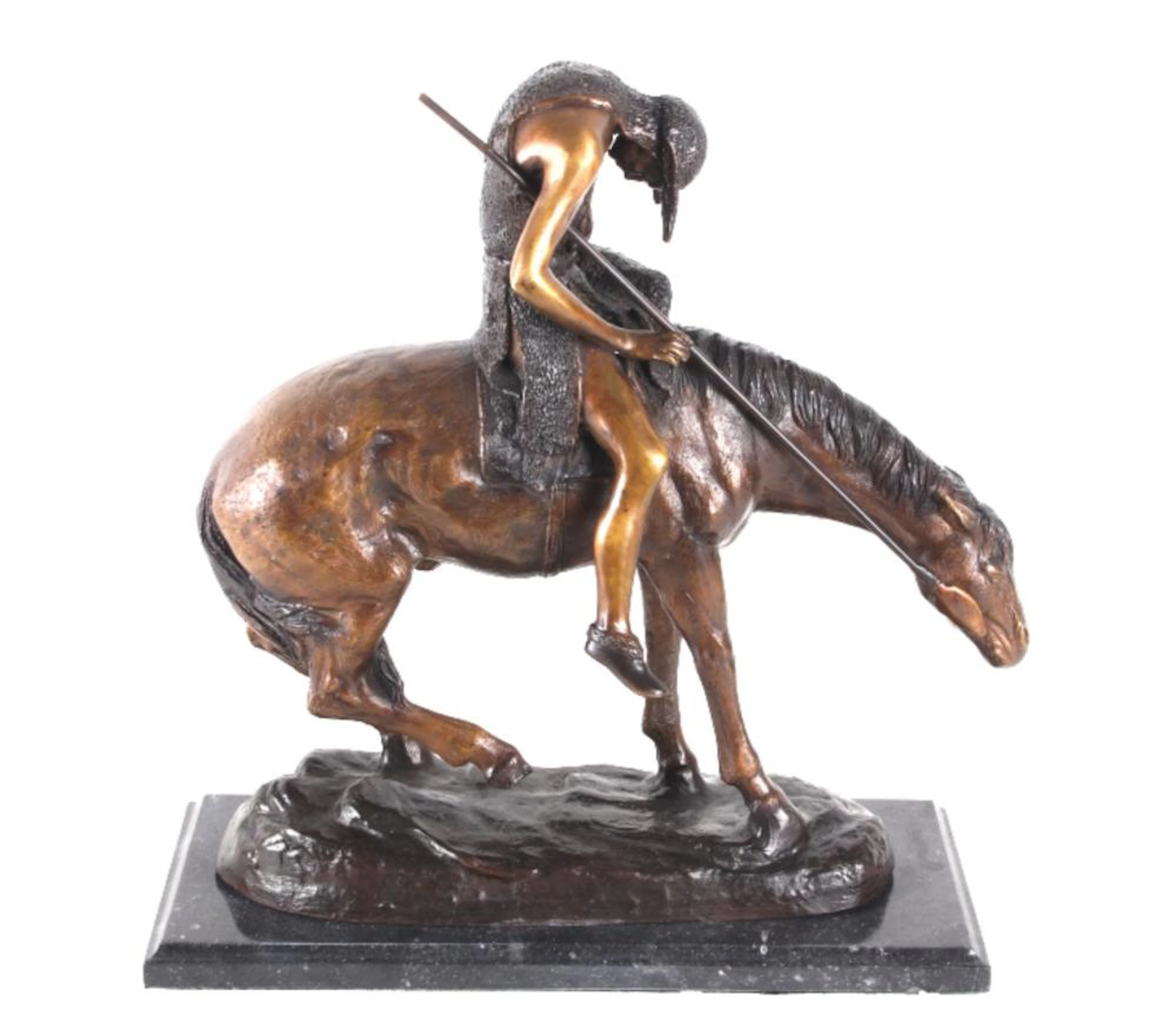 End of the Trail Bronze Sculpture By James Fraser