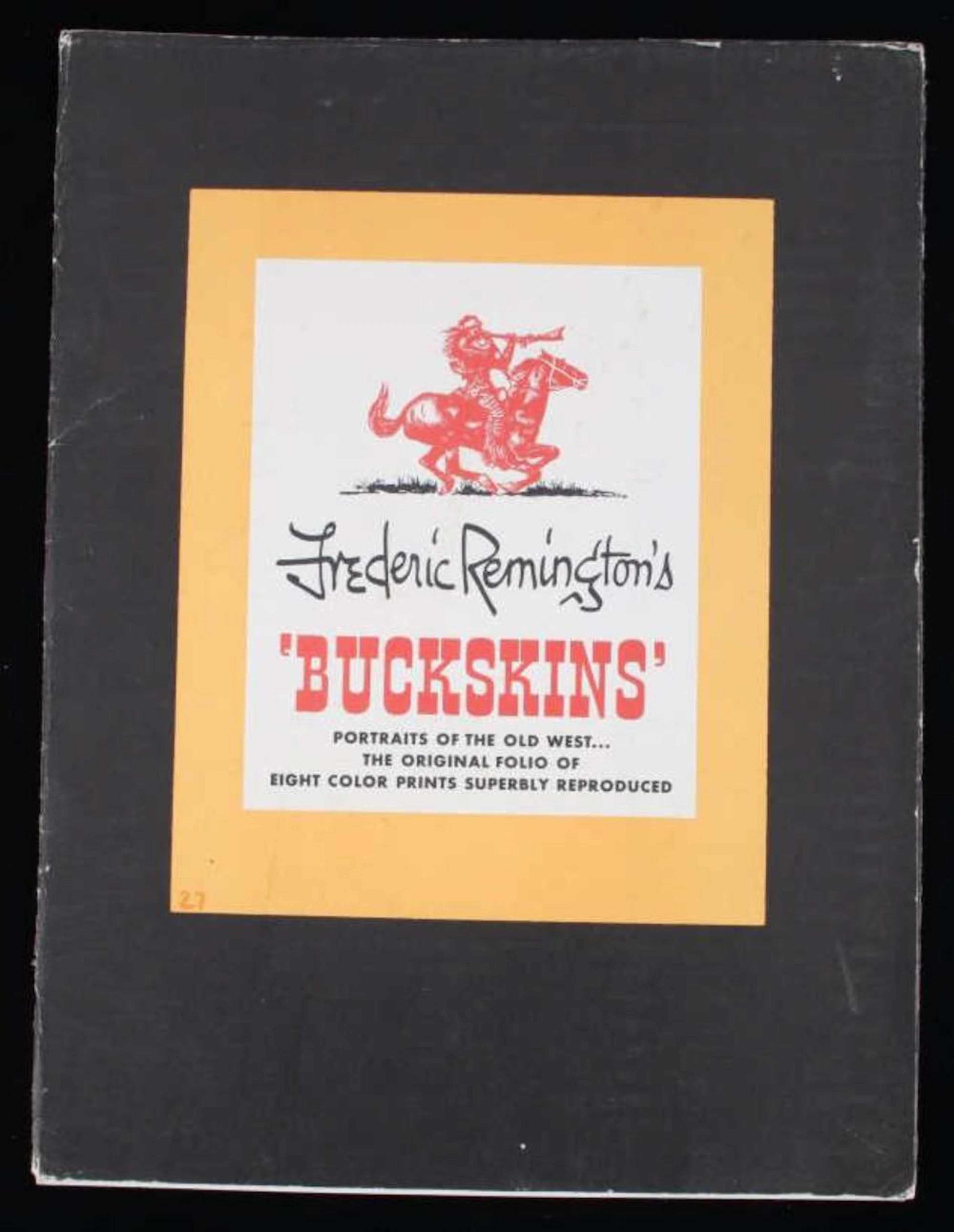 Frederic Remington, A Bunch of Buckskins Portfolio