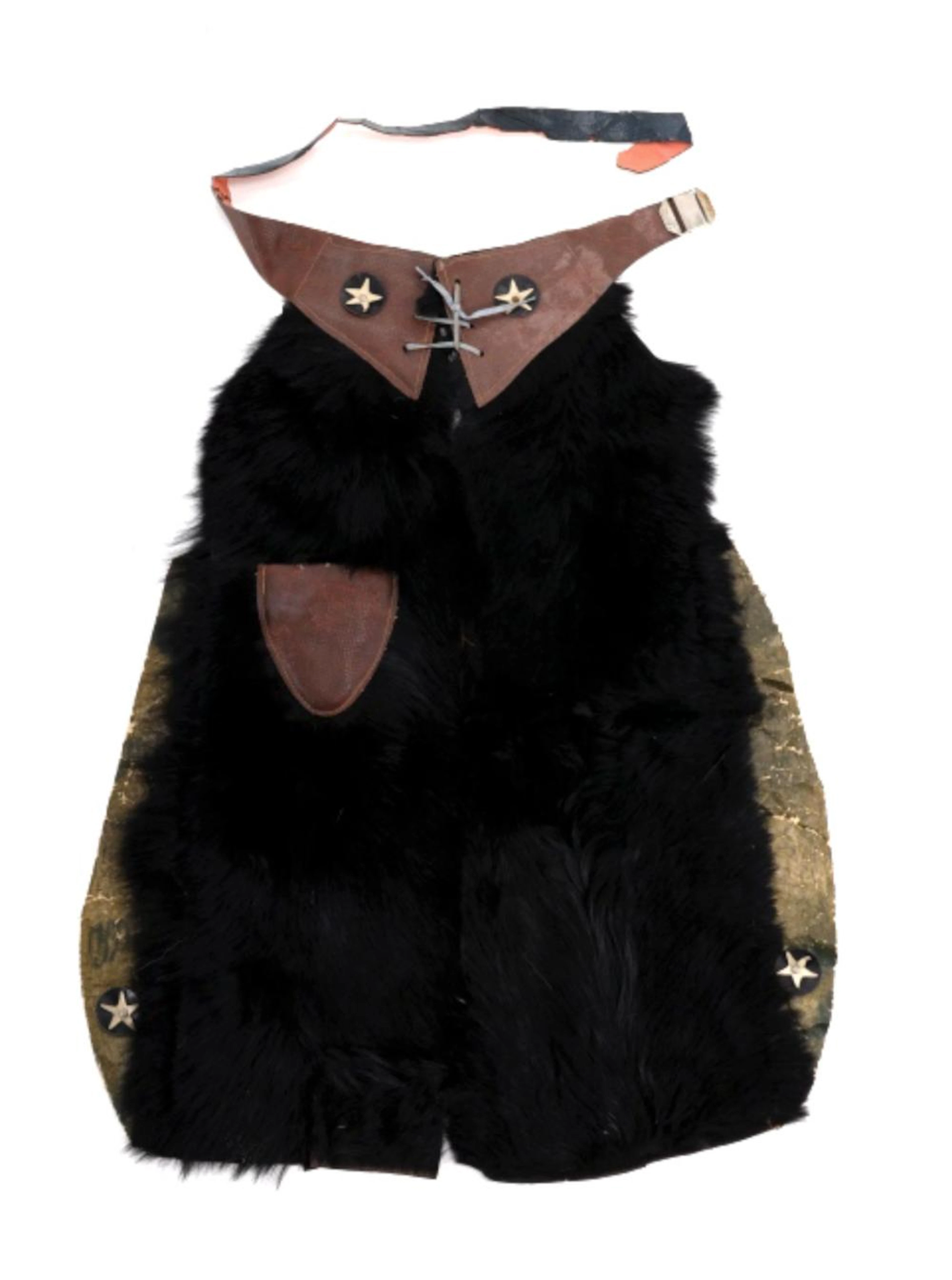 C. 1900- Wooly Batwing Cowboy Chaps