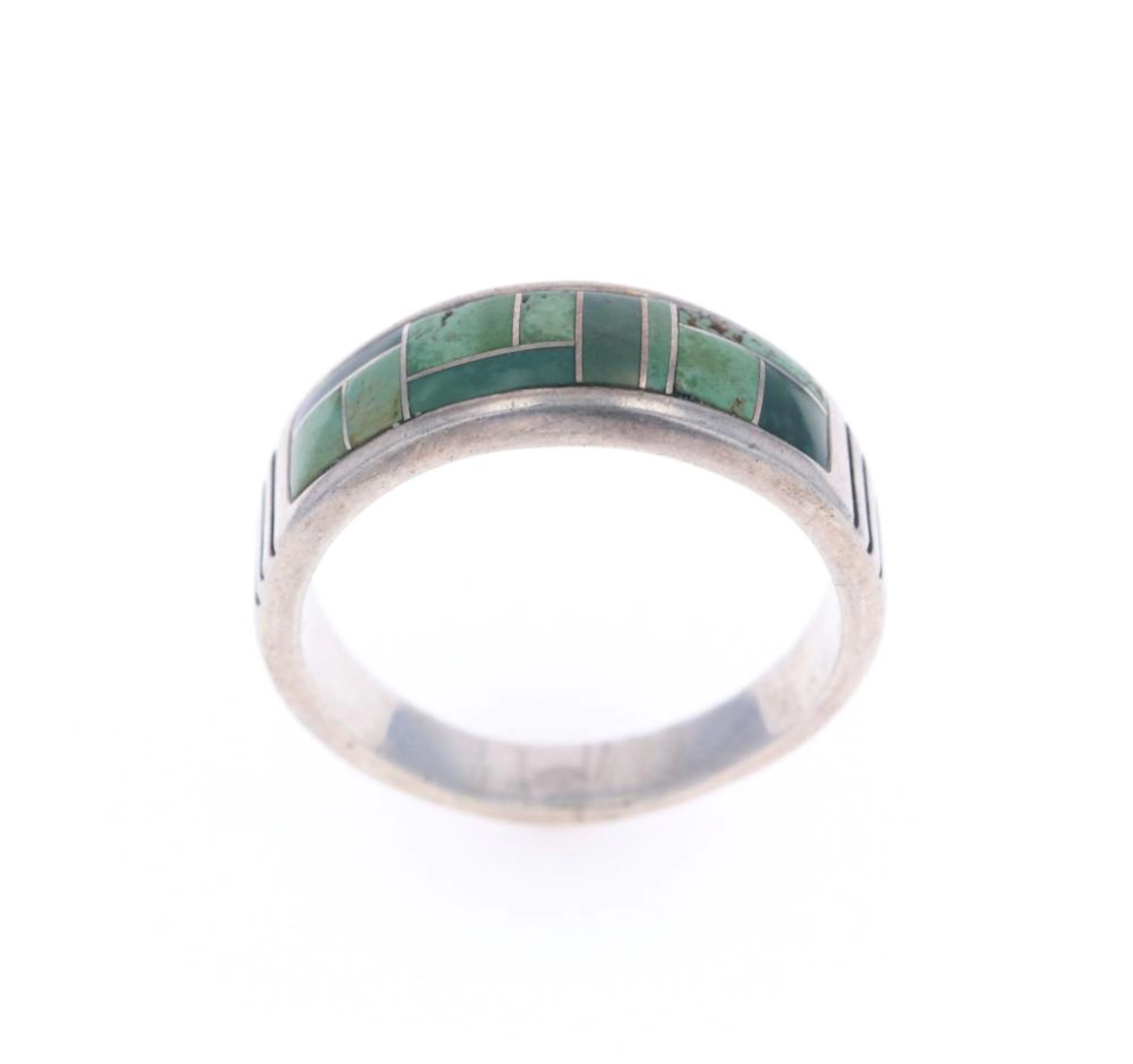 Dennis Ramone San Felipe (b 1954) Micro Inlay Ring