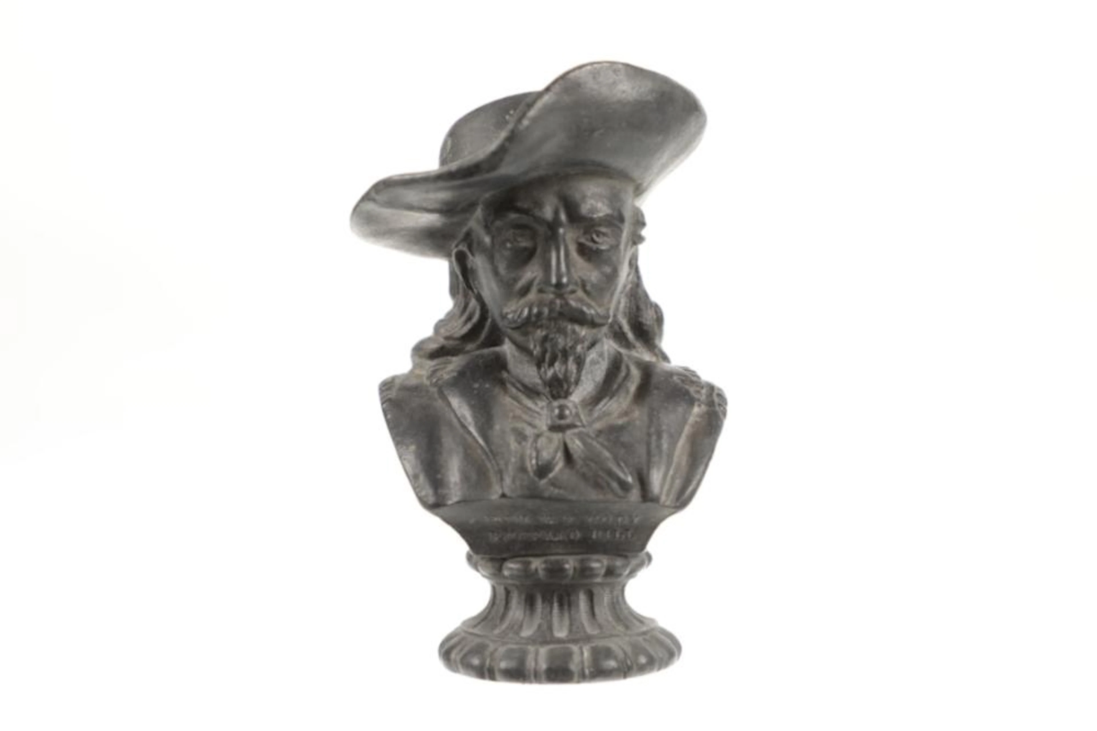 Buffalo Bill Cody Cast Iron Match Striker c. 1887