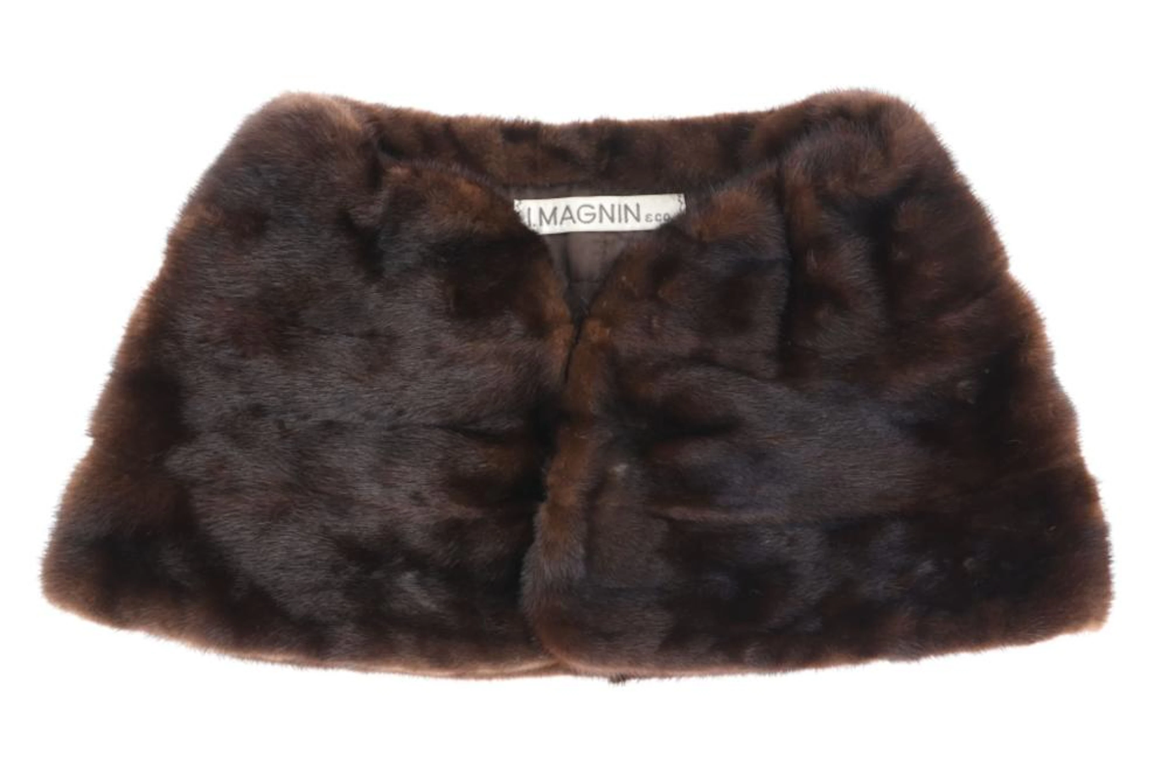 1960s Isaac Magnin & Company Mink Stole Cape
