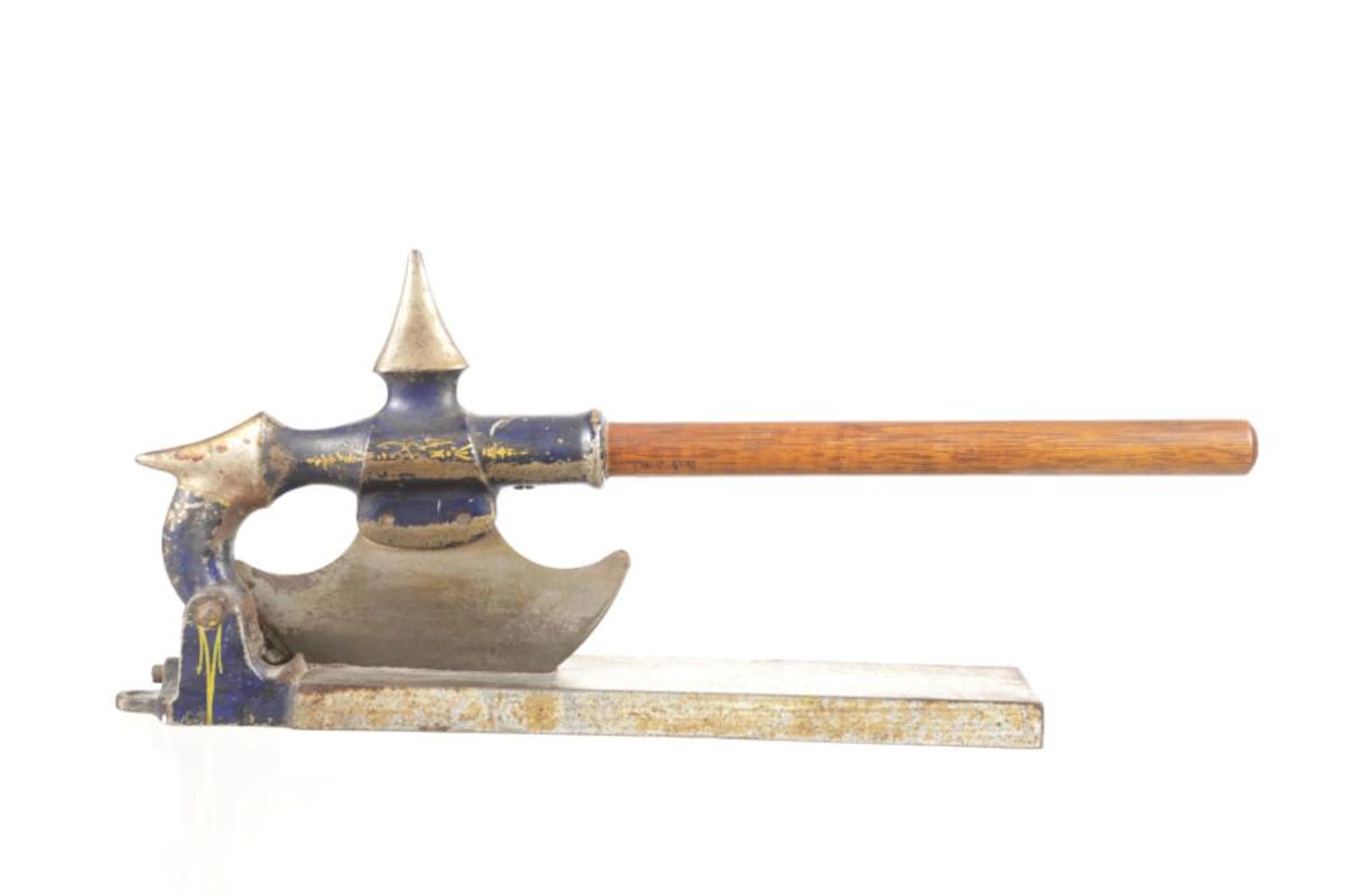 Rogers Iron Co. Battle Axe Tobacco Cutter 1900s