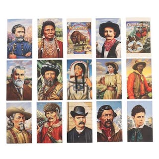 "Legend of the West," Postcard Collection c. 1994