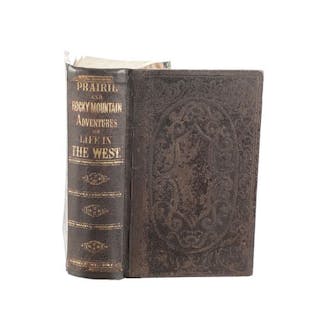 1866 Prairie and Rocky Mountain Adventures 1st Ed