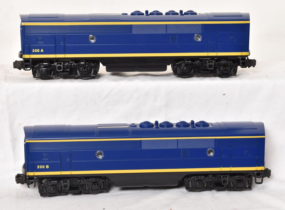 Lionel Santa Fe F3 B Units 18122 & 18122 | Barnebys