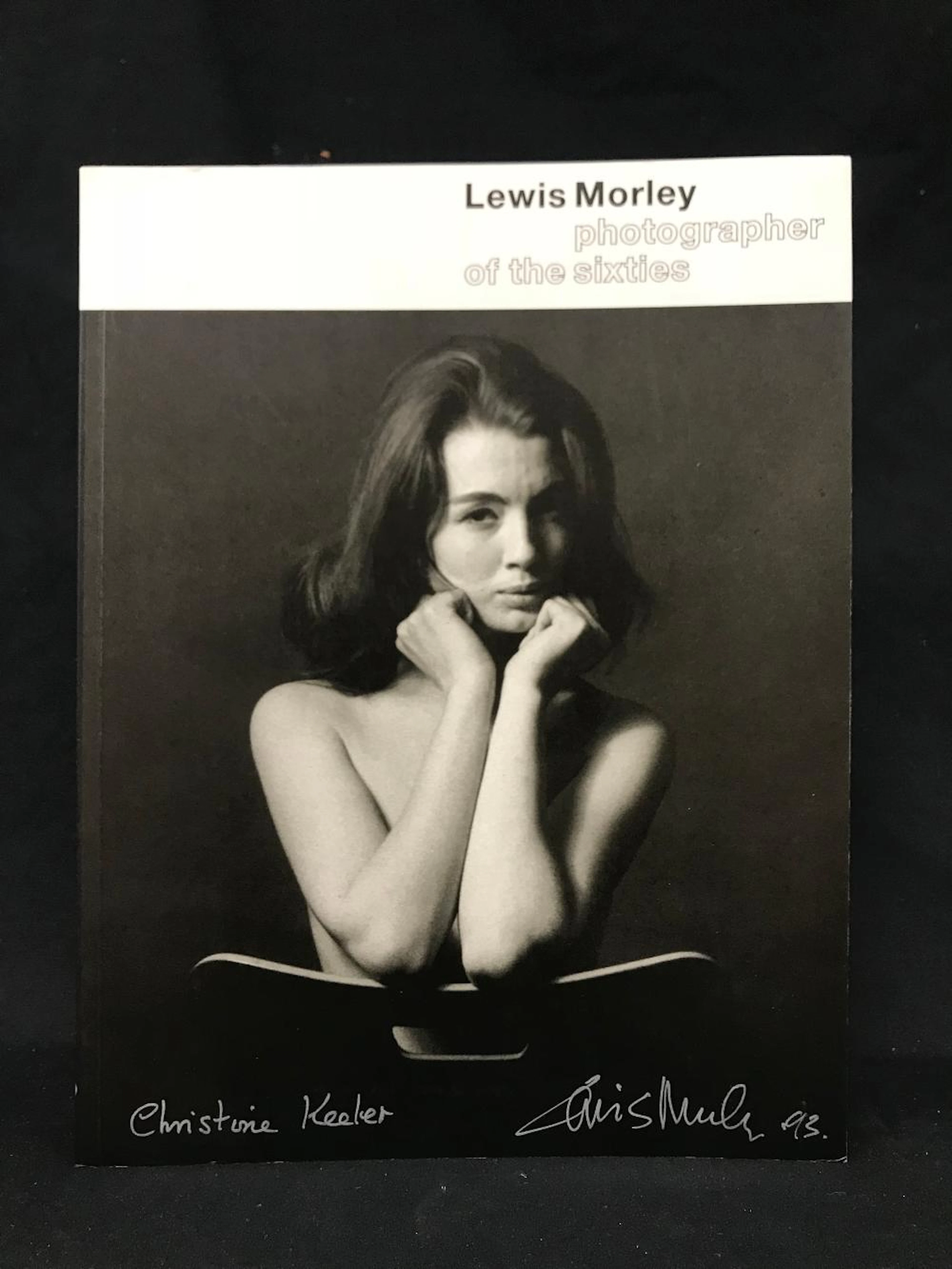 Christine Keeler Lewis Morley Signed