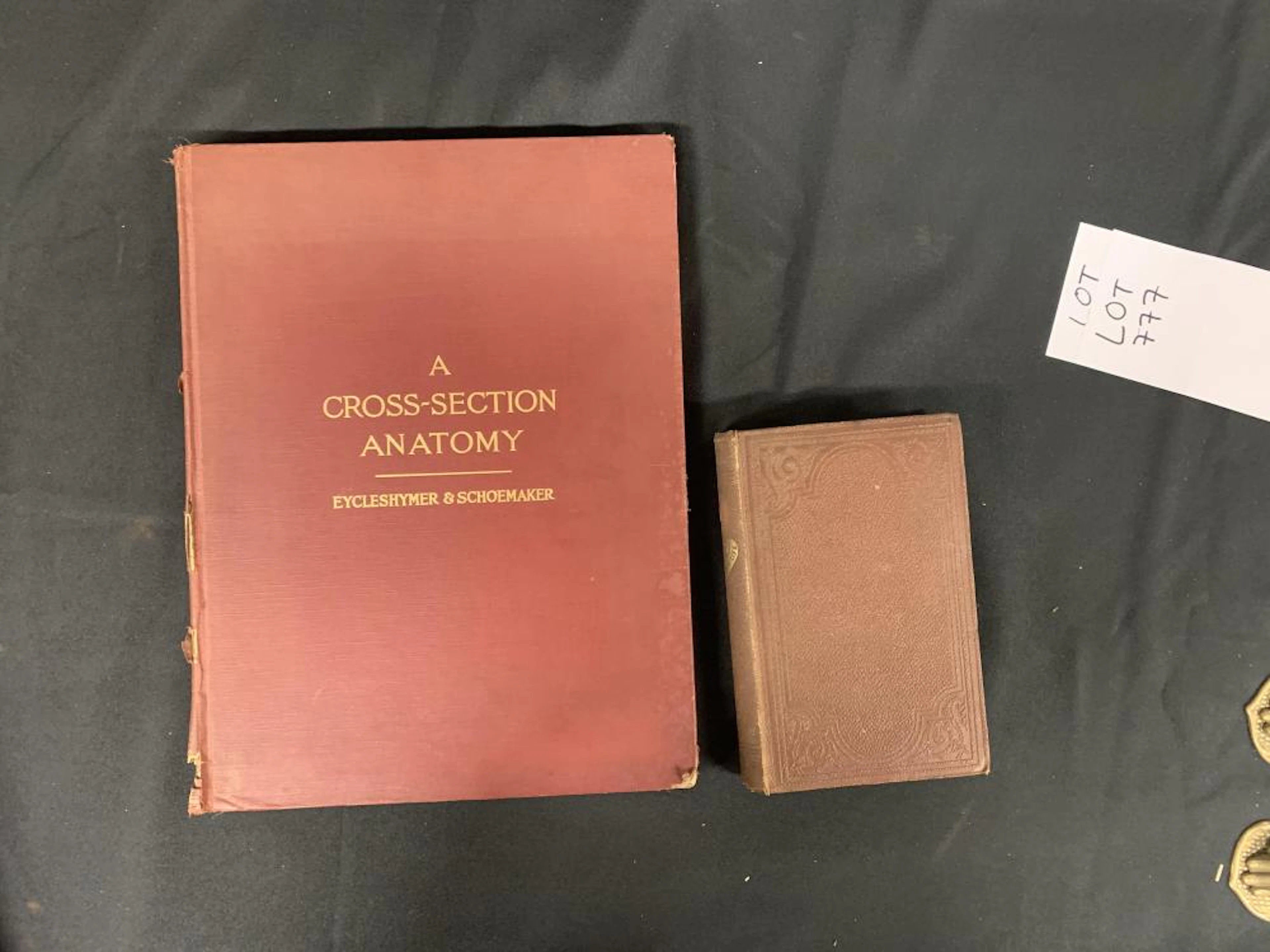 2 ANTIQUARIAN MEDICAL BOOKS: CLINICAL AND ANATOMY