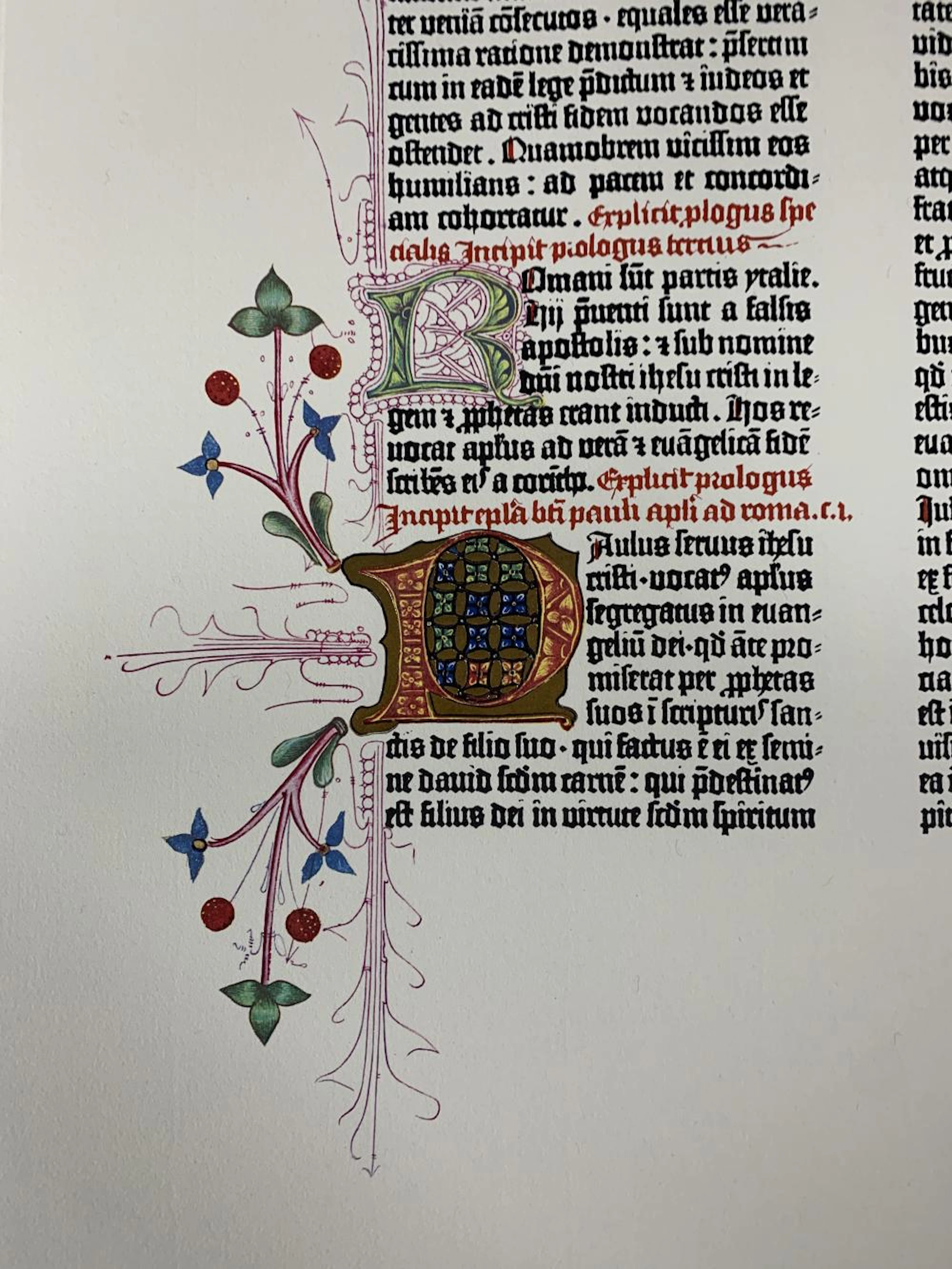 GUTENBERG BIBLE FACSIMILE 1978