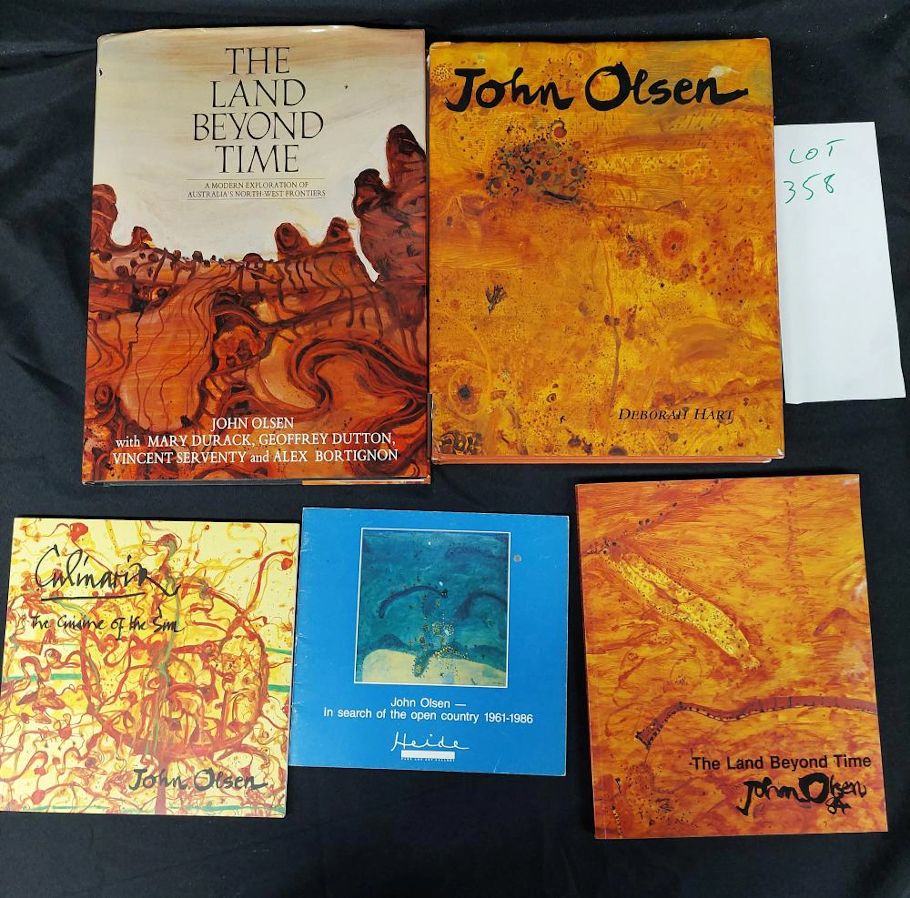 JOHN OLSEN SIGNED
