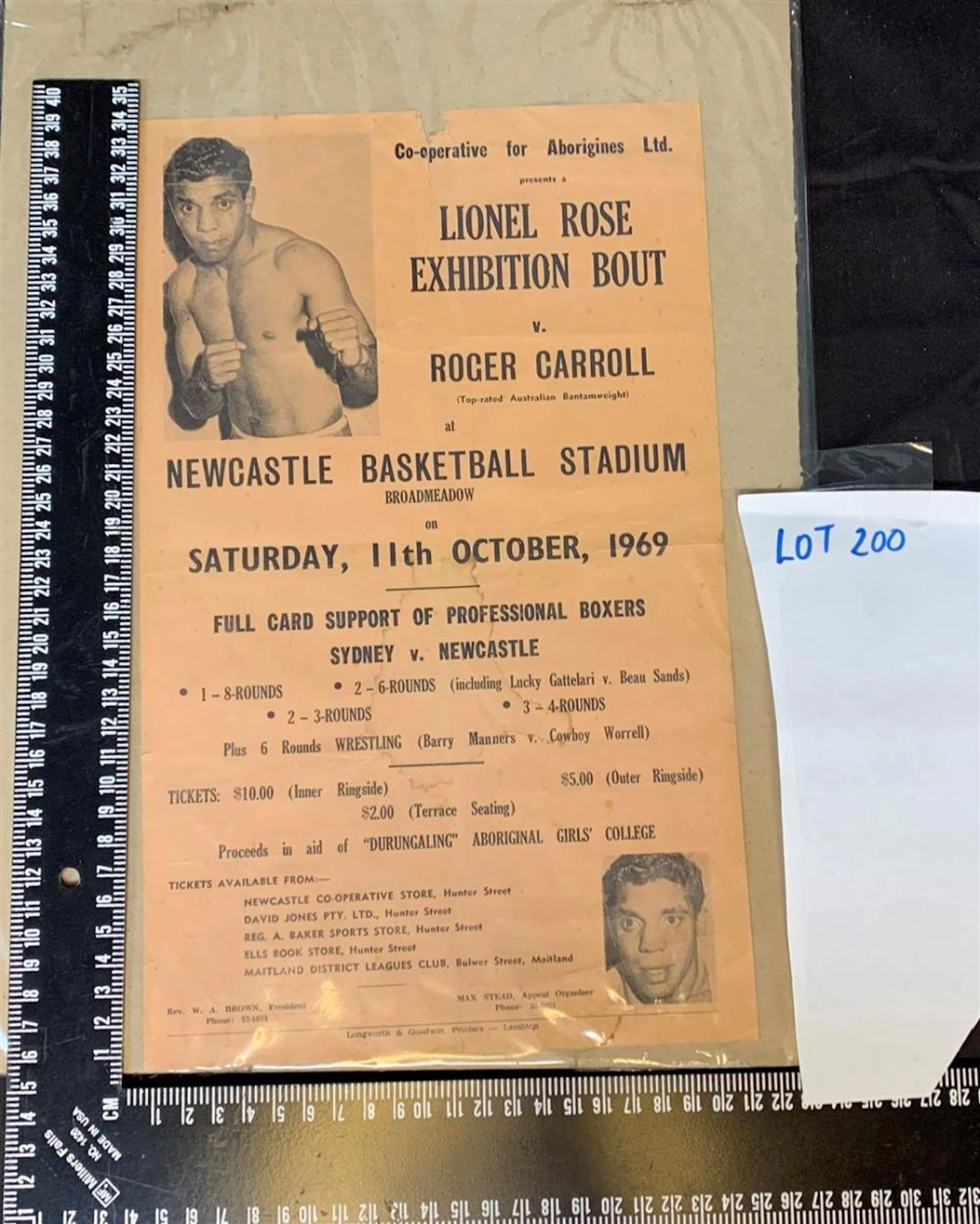 LIONEL ROSE BOXING