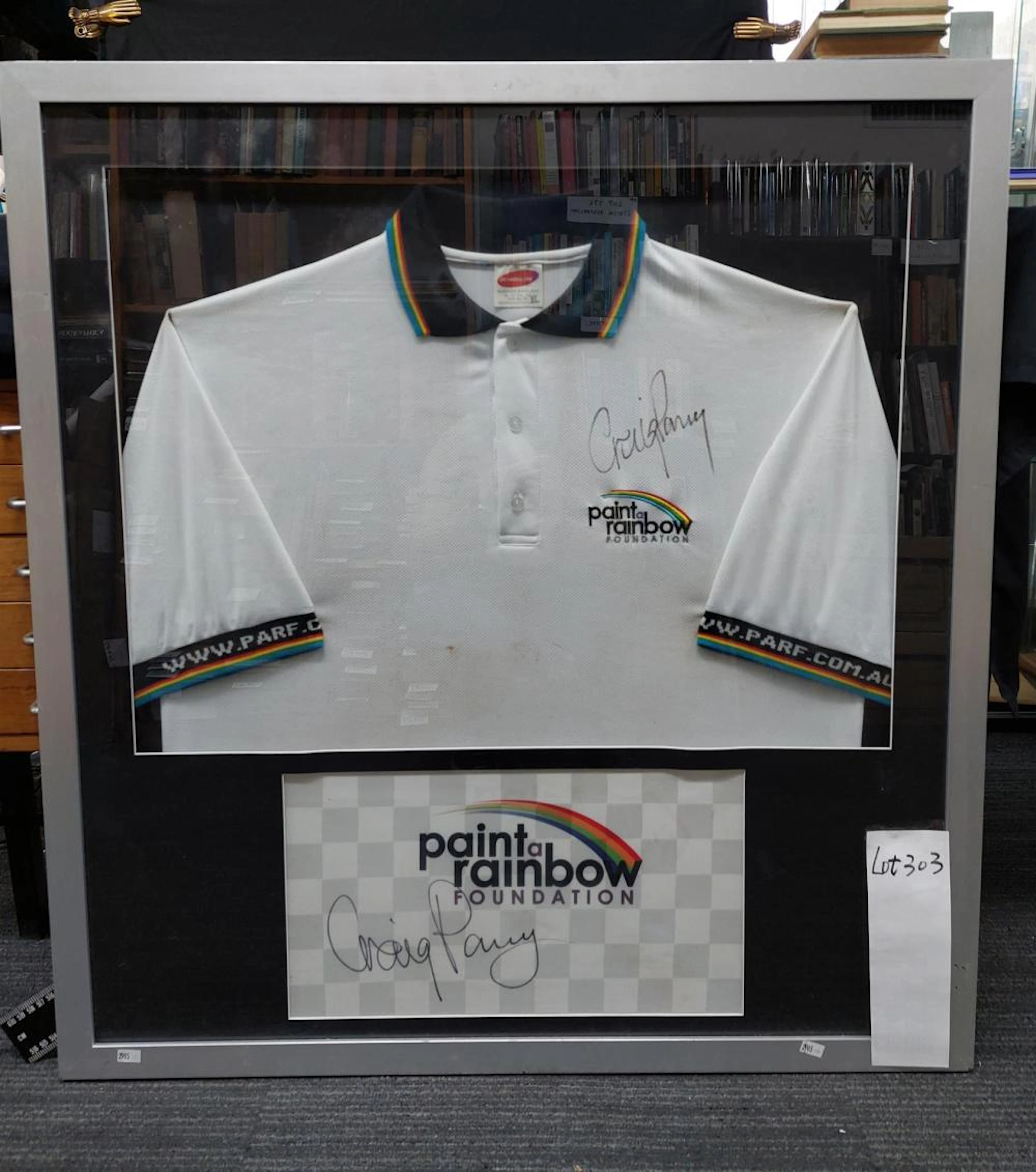 SIGNED CRAIG PARRY SHIRT