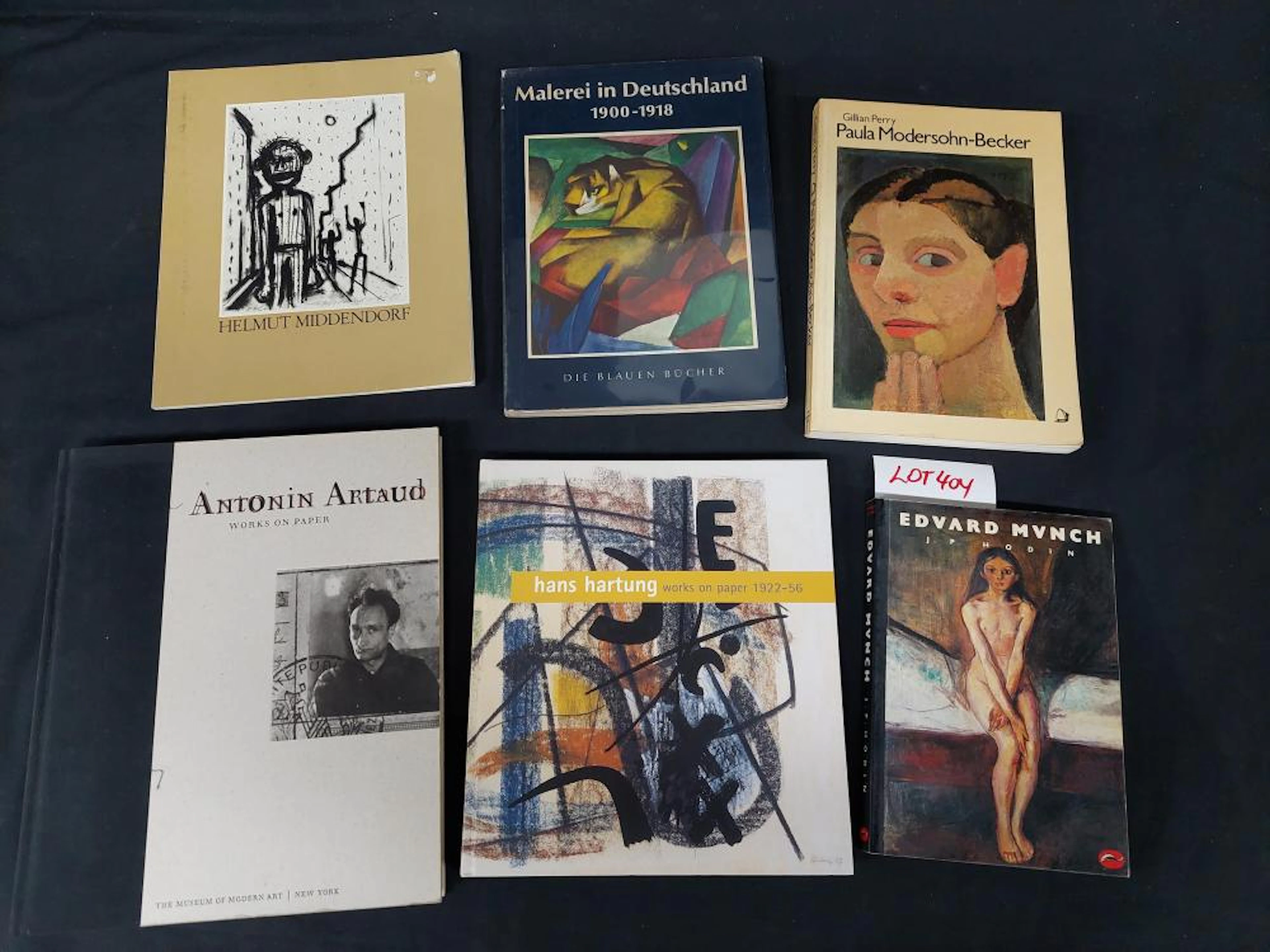 GERMAN ARTIST MONOGRAPHS