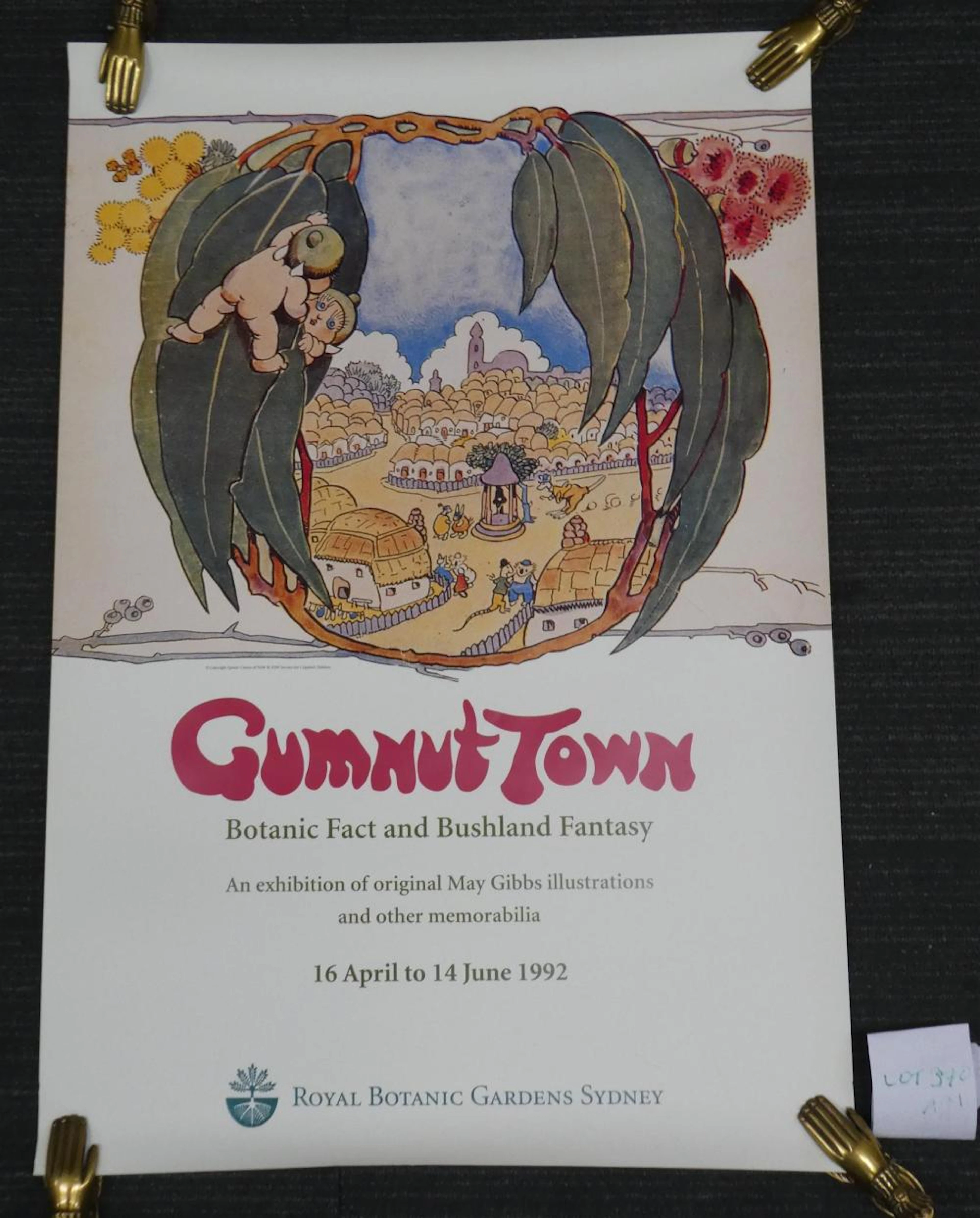 GUMNUT TOWN / MAY GIBBS POSTER