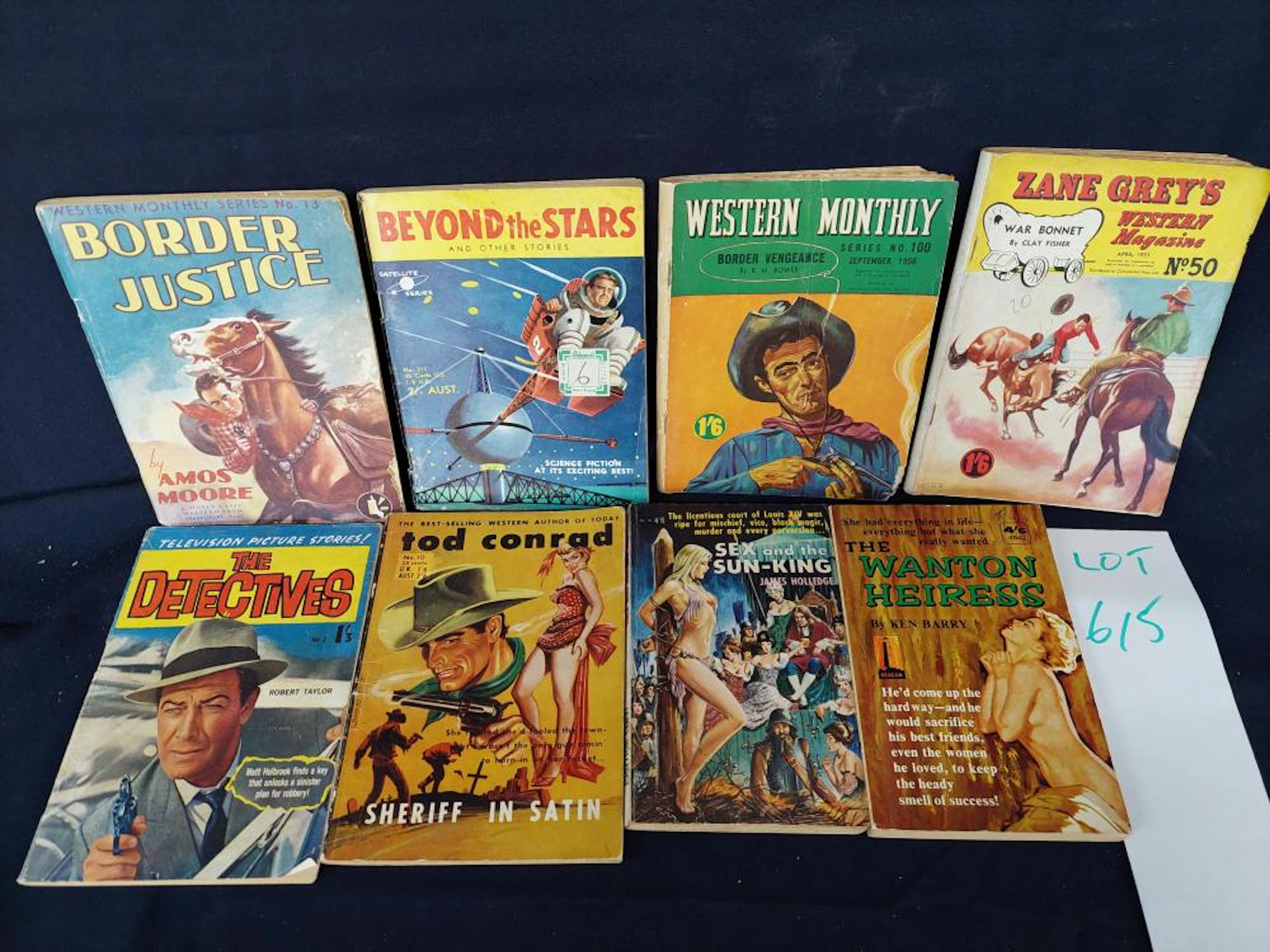 Australian Printed Crime Fiction 1950s 60s