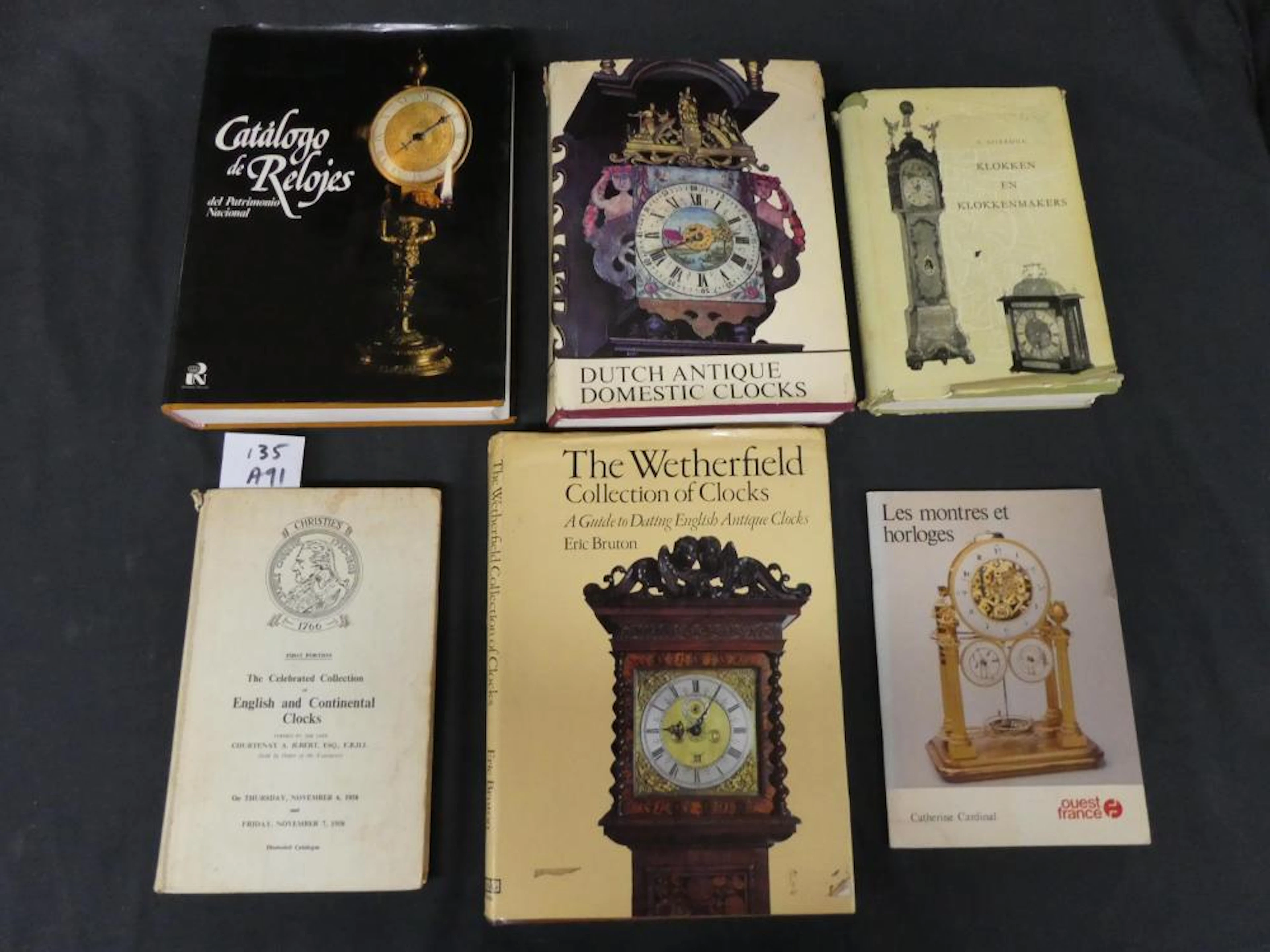 Dutch, French and English Clocks