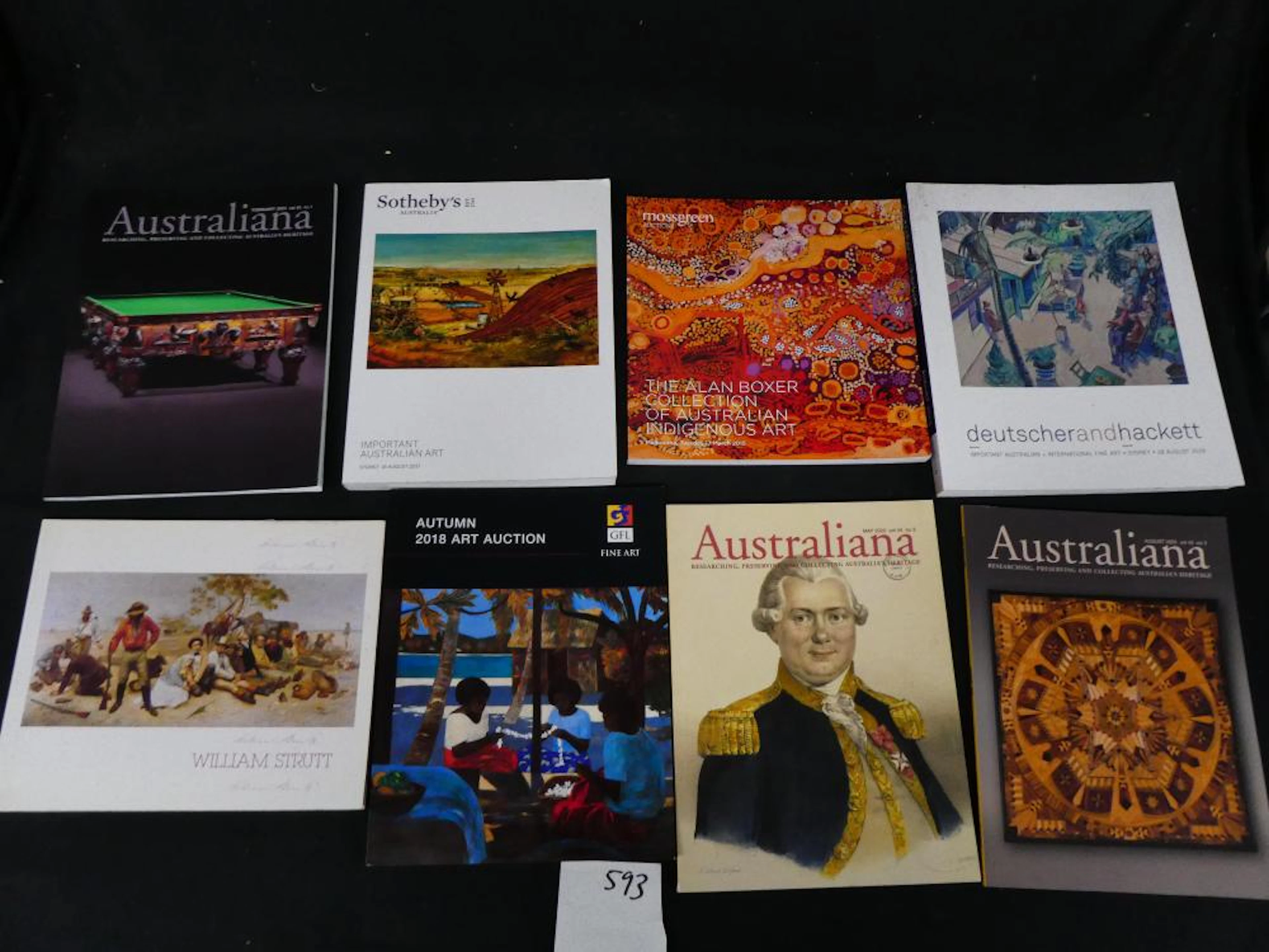 Australian Art Catalogues