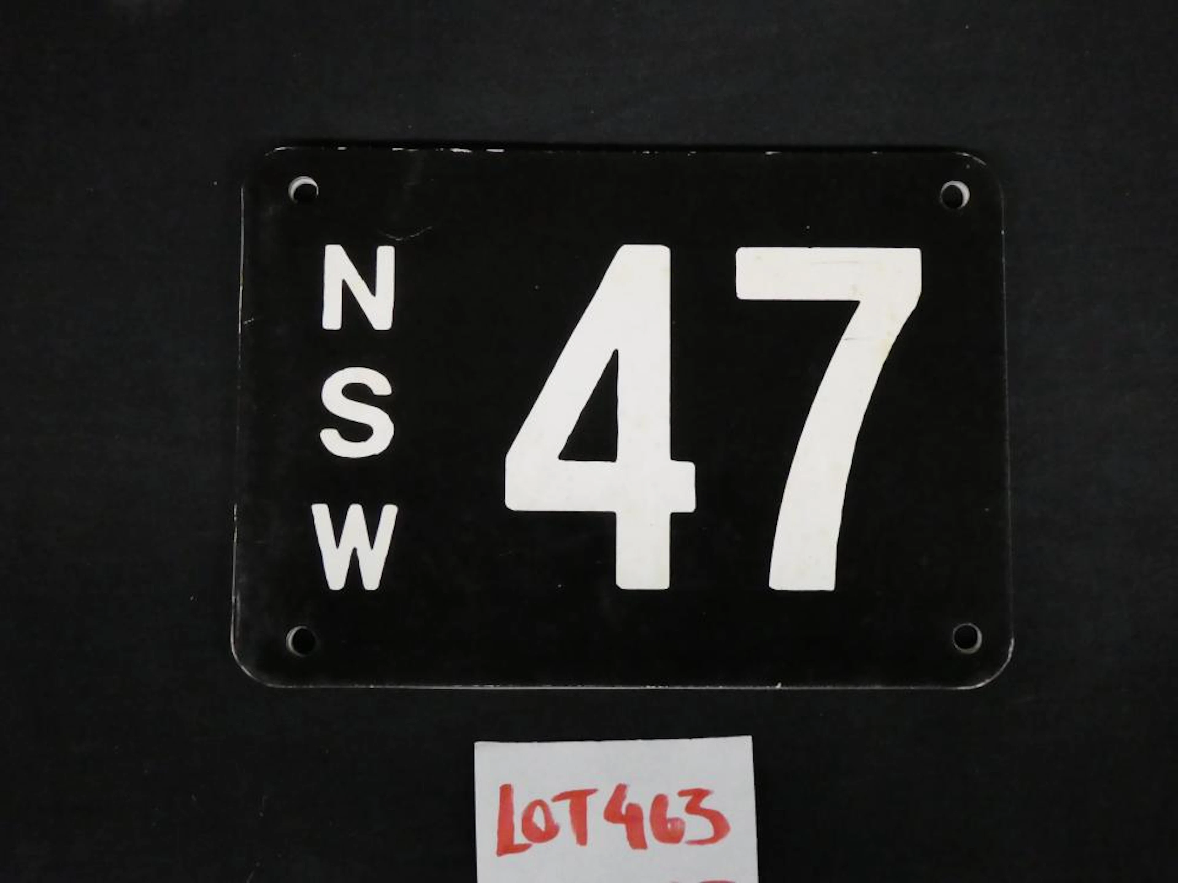 1983 Great Plate Auction Sydney